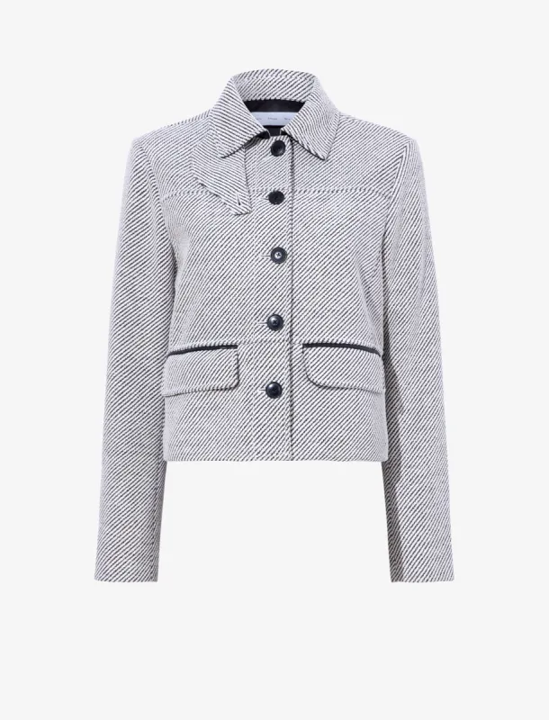 Colette Jacket in Soft Twill Coating made by Proenza Schouler