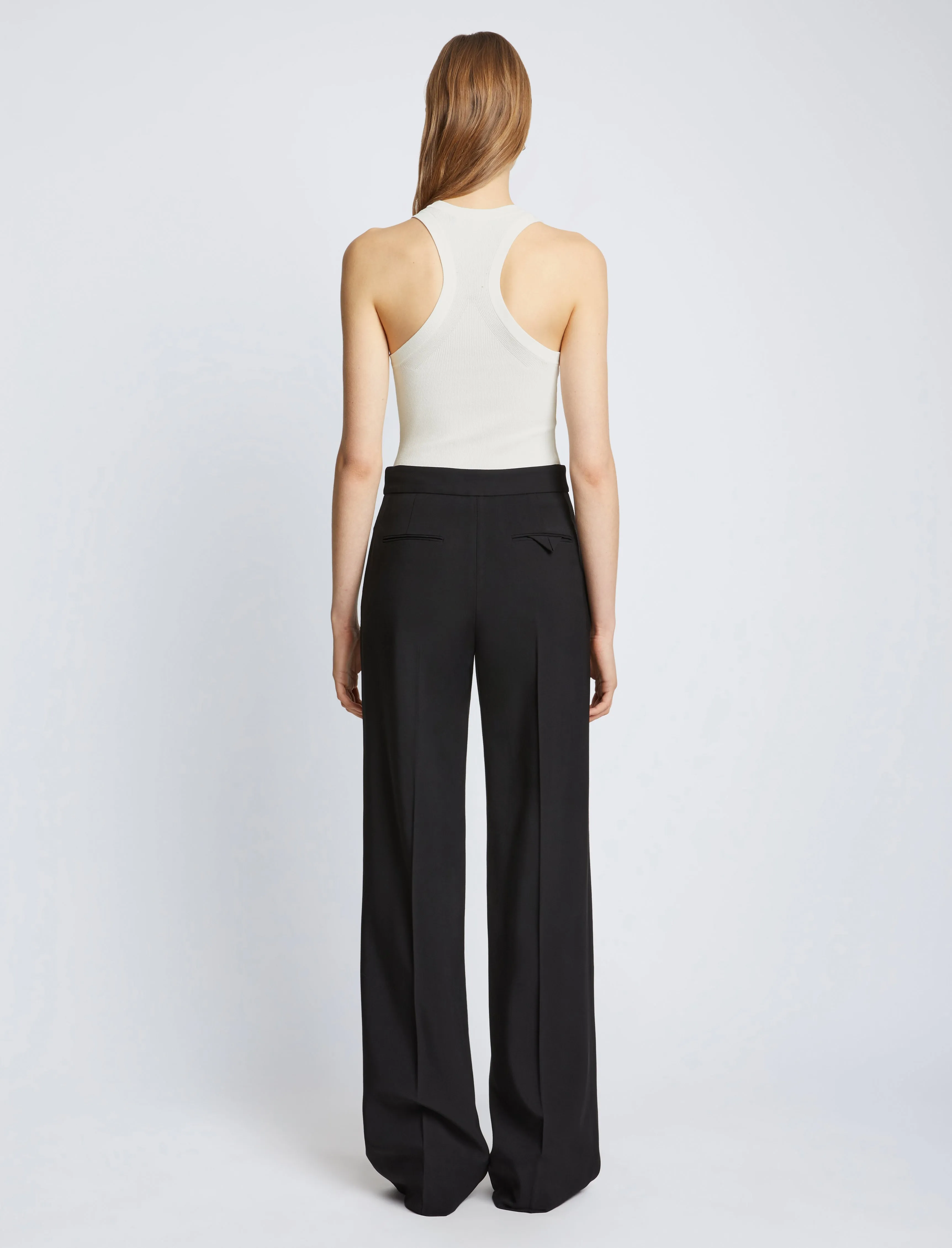 Roberts Knit Tank in Matte Viscose Rib sold by Proenza Schouler product image thumbnail 5
