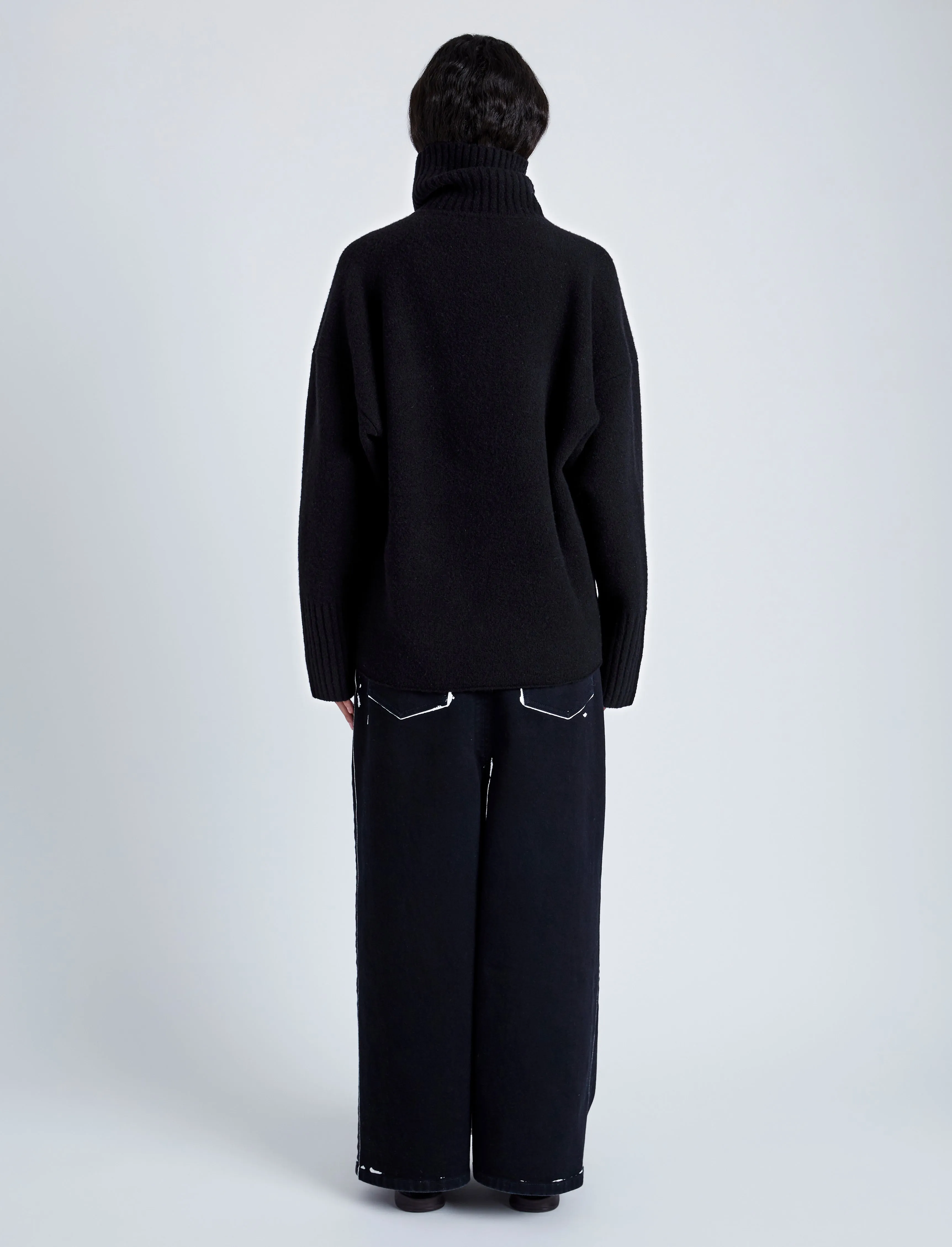 Sandra Turtleneck Sweater in Lofty Eco Cashmere sold by Proenza Schouler product image thumbnail 5