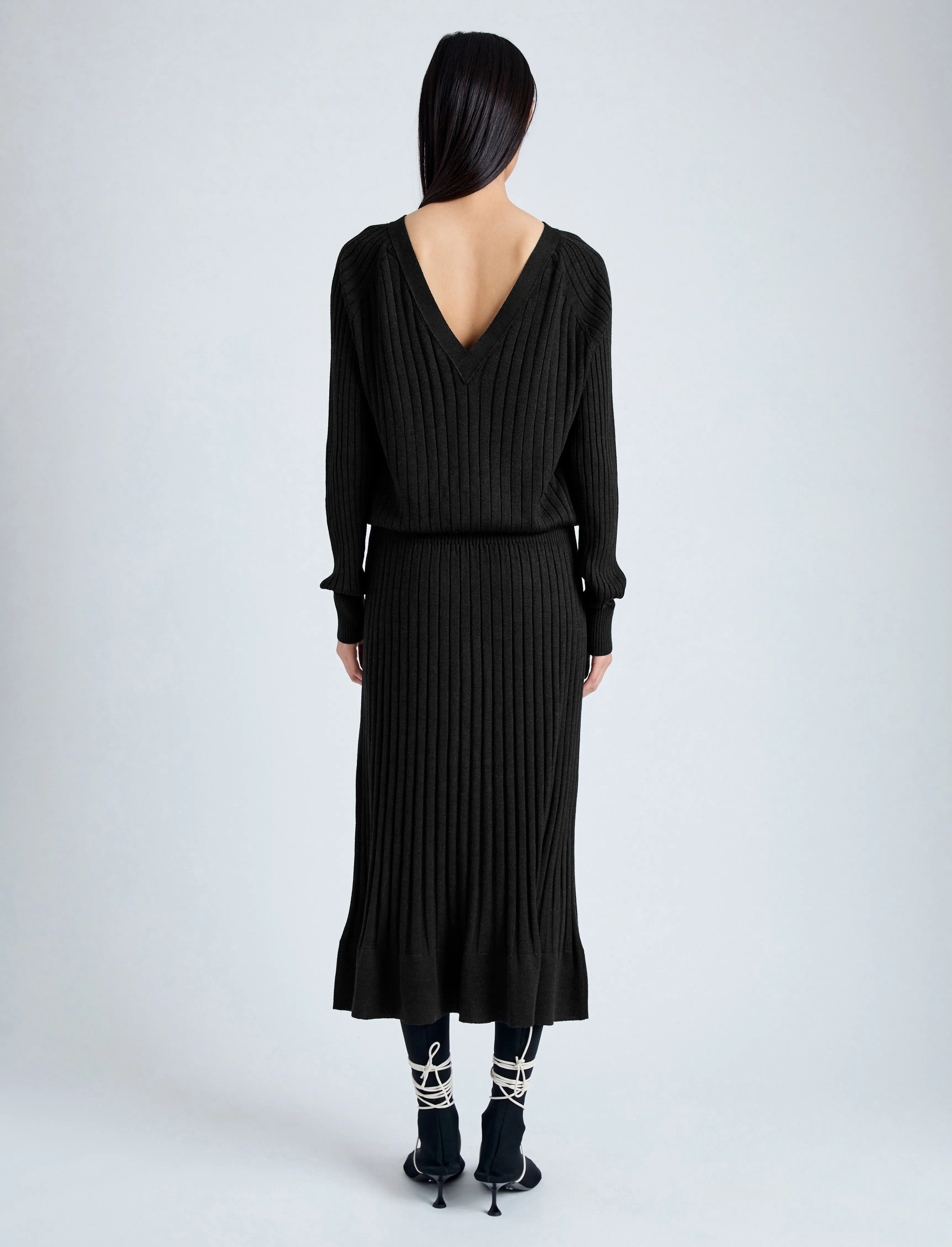 Eden Knit Dress in Superfine Merino Silk sold by Proenza Schouler product image thumbnail 4