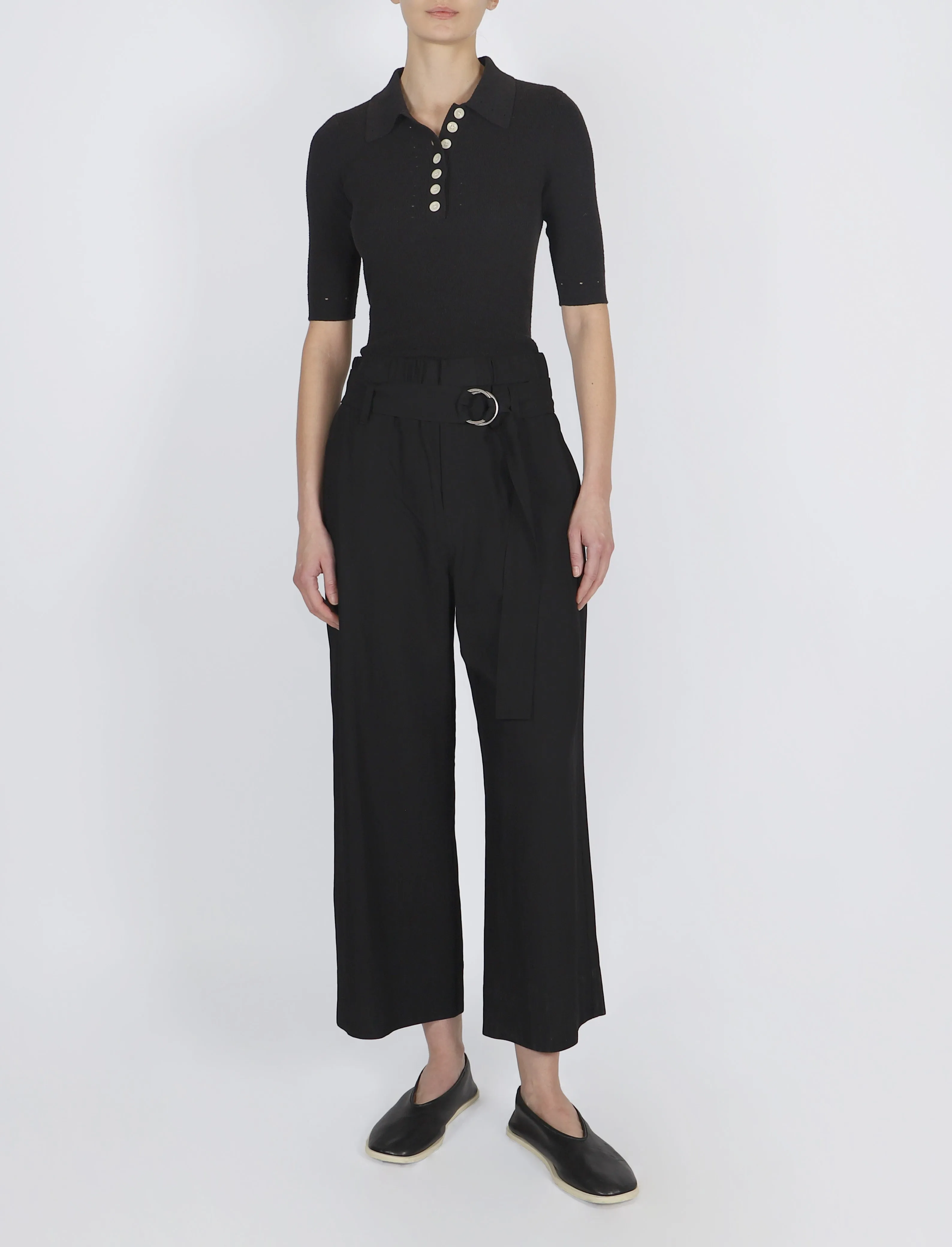 Brooke Pant in Drapey Suiting sold by Proenza Schouler product image thumbnail 2