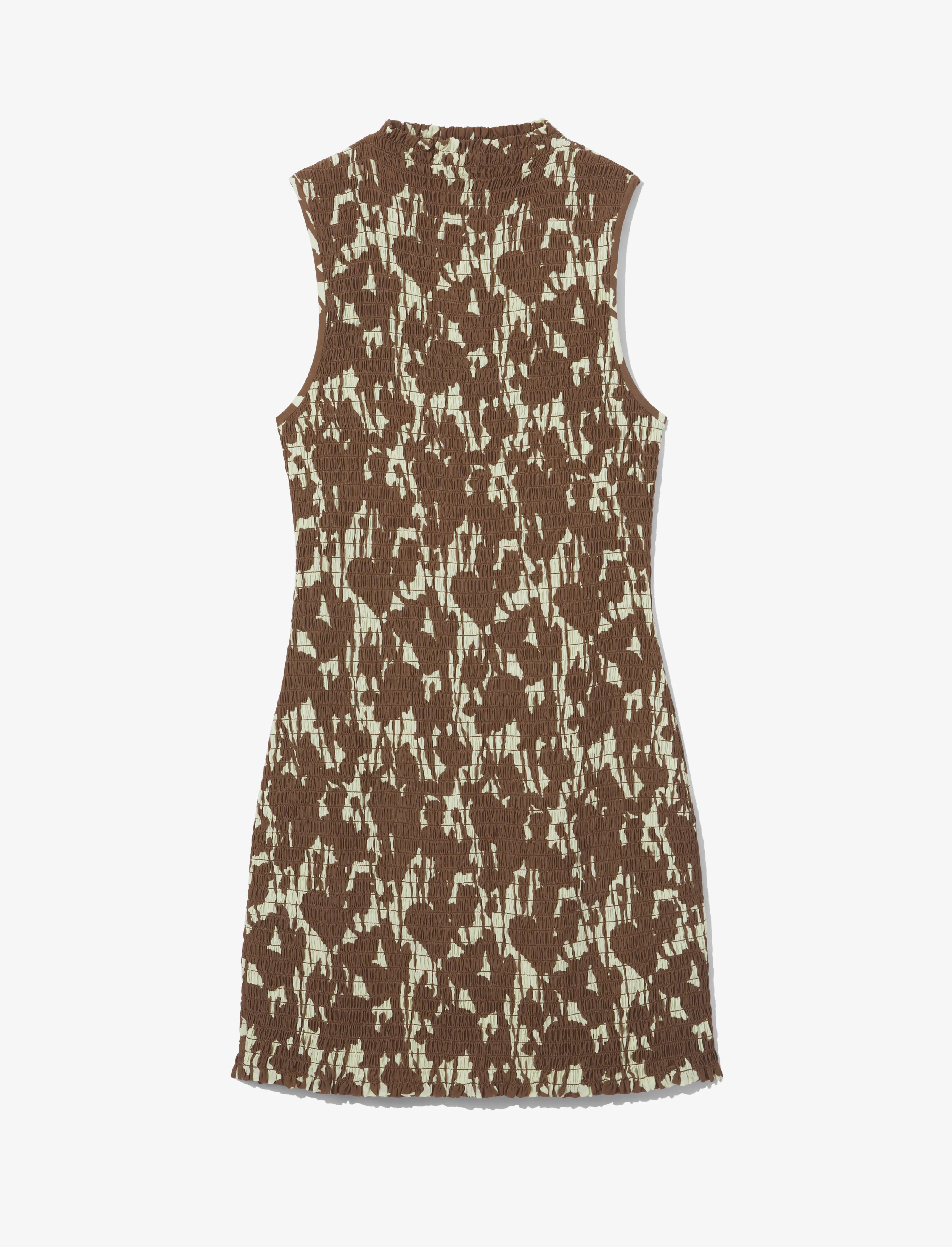 Printed Smocked Mini Dress sold by Proenza Schouler