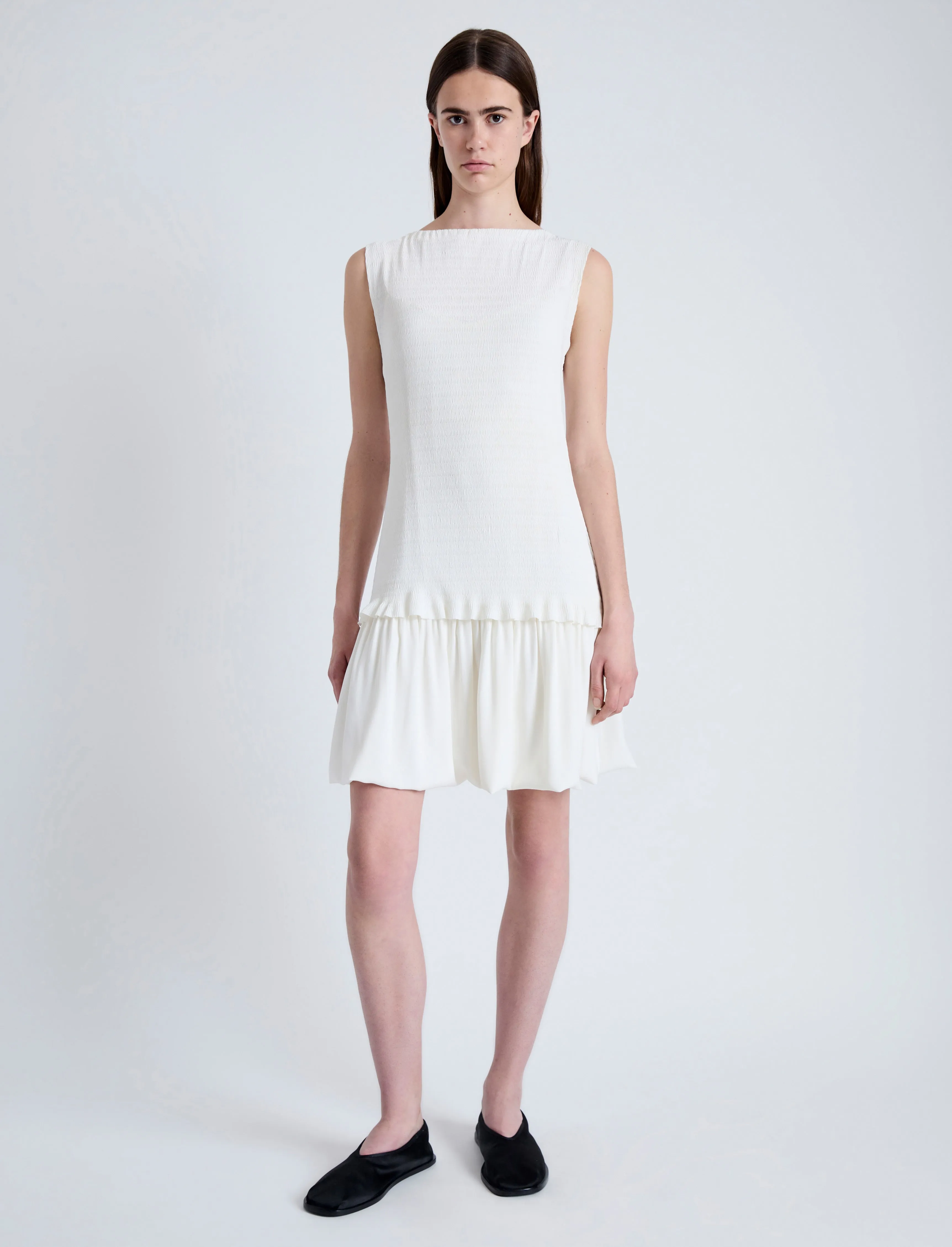 Martine Dress in Micro Pleat sold by Proenza Schouler product image thumbnail 2