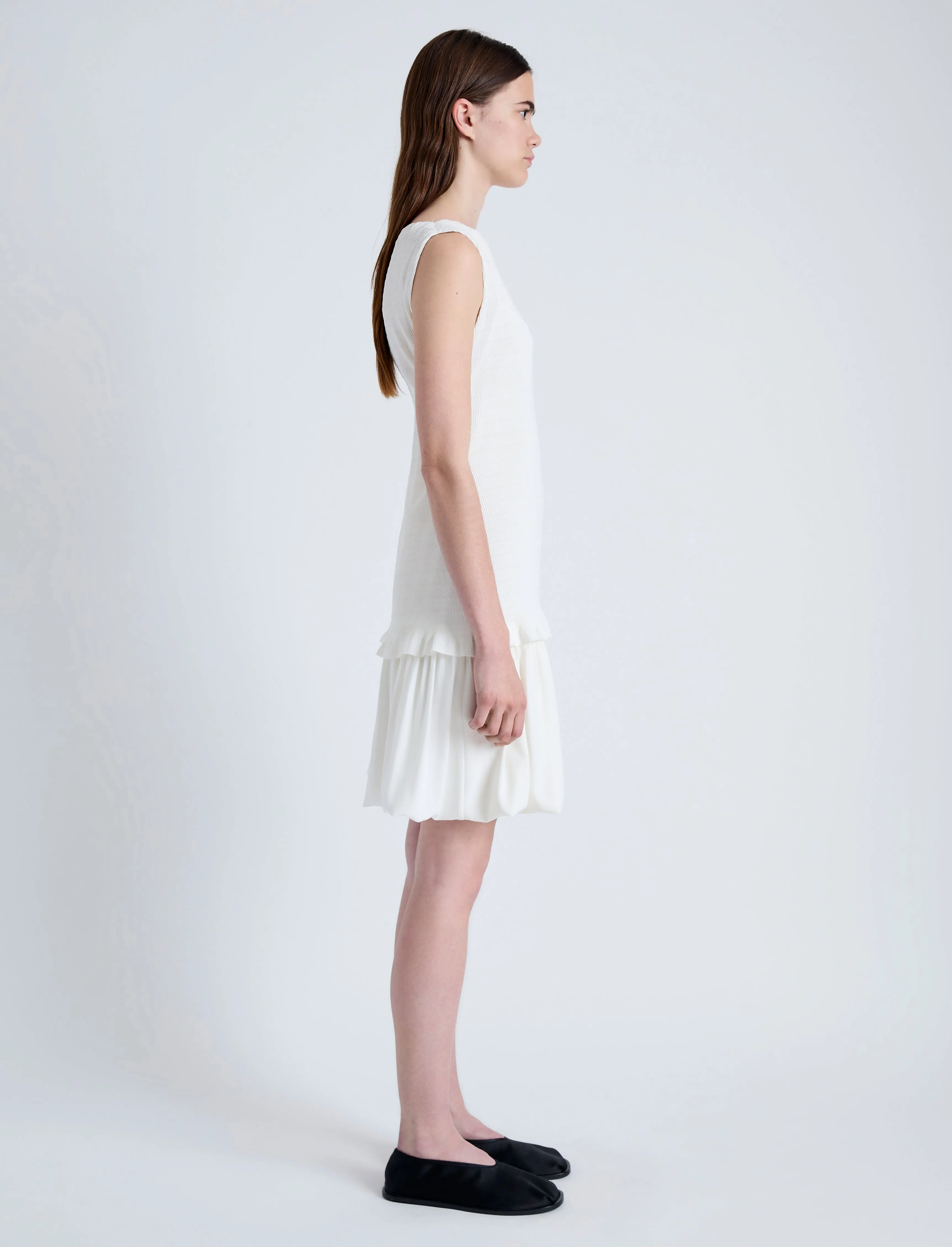 Martine Dress in Micro Pleat sold by Proenza Schouler product image thumbnail 3
