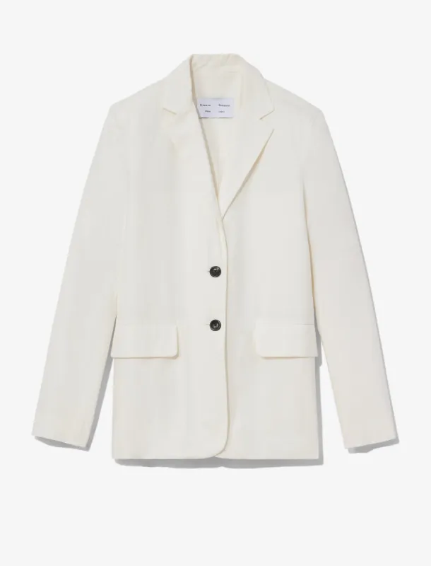 Cotton Linen Blazer made by Proenza Schouler