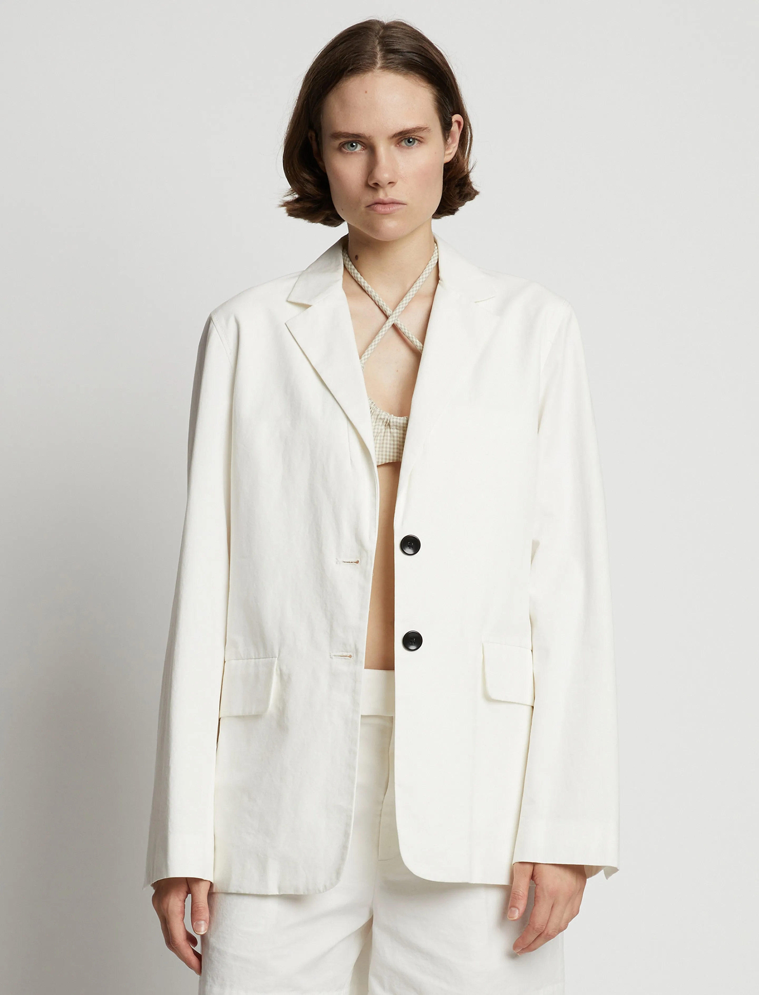 Cotton Linen Blazer sold by Proenza Schouler product image thumbnail 2