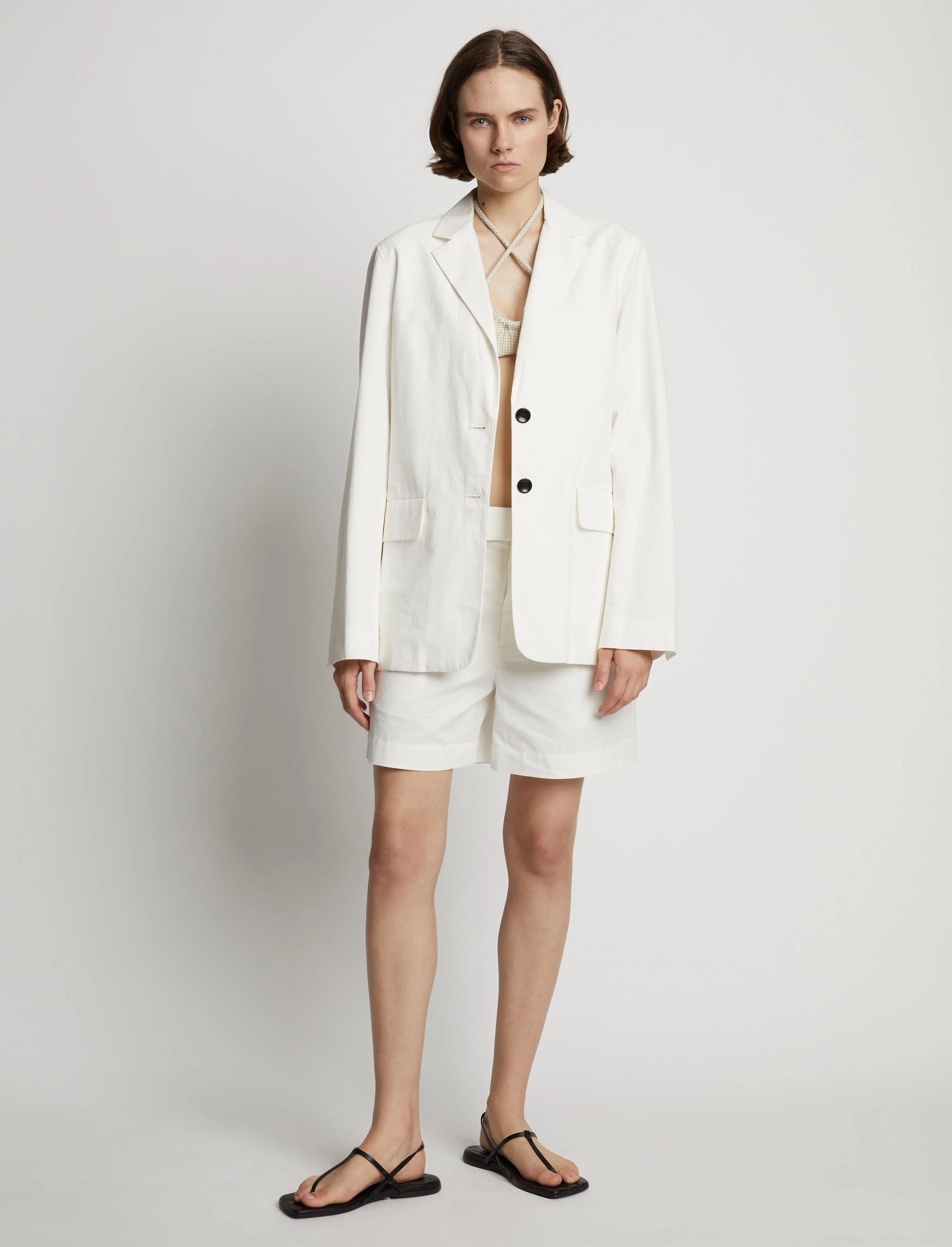 Cotton Linen Blazer sold by Proenza Schouler product image thumbnail 3