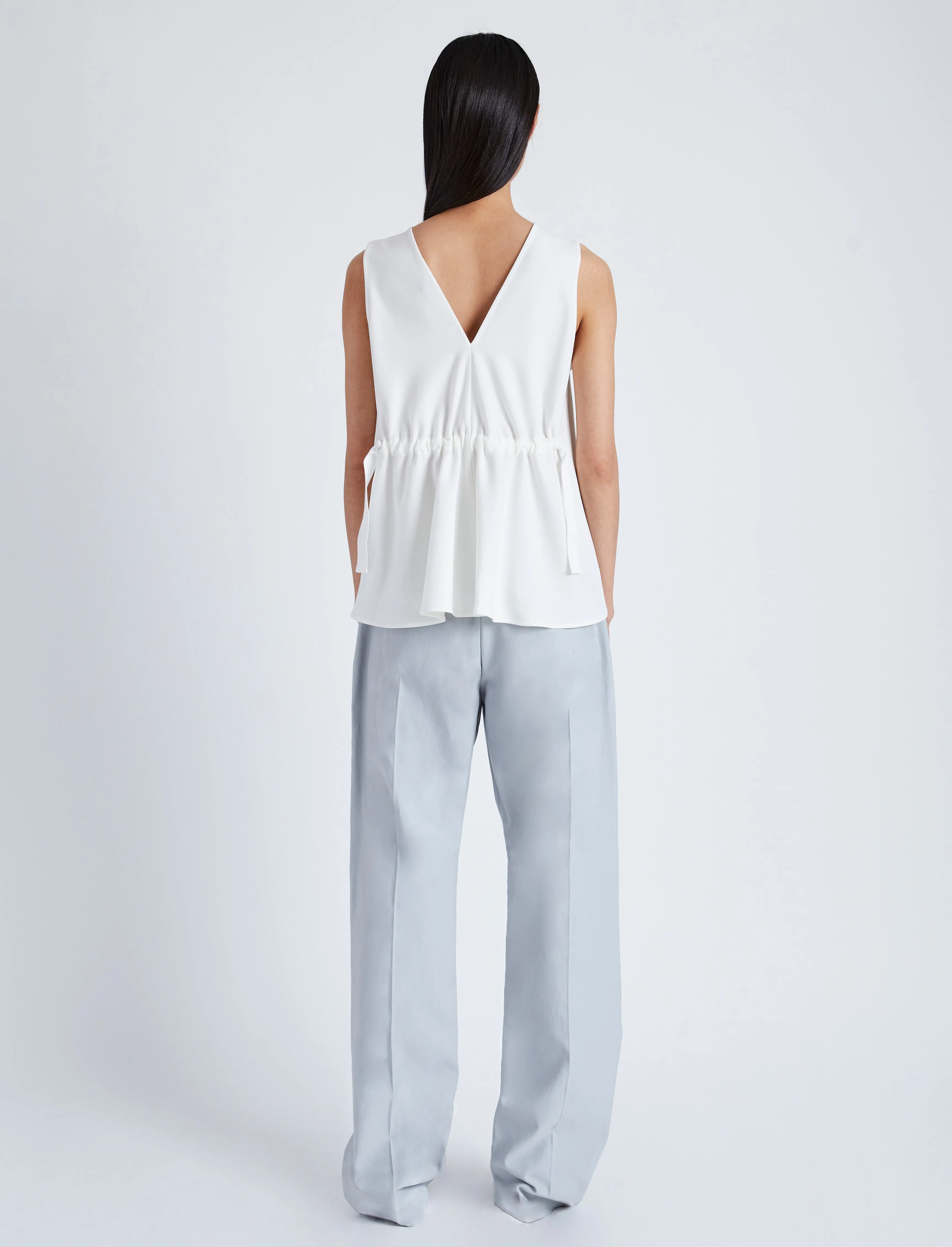Casey Top in Matte Viscose Crepe sold by Proenza Schouler product image thumbnail 5