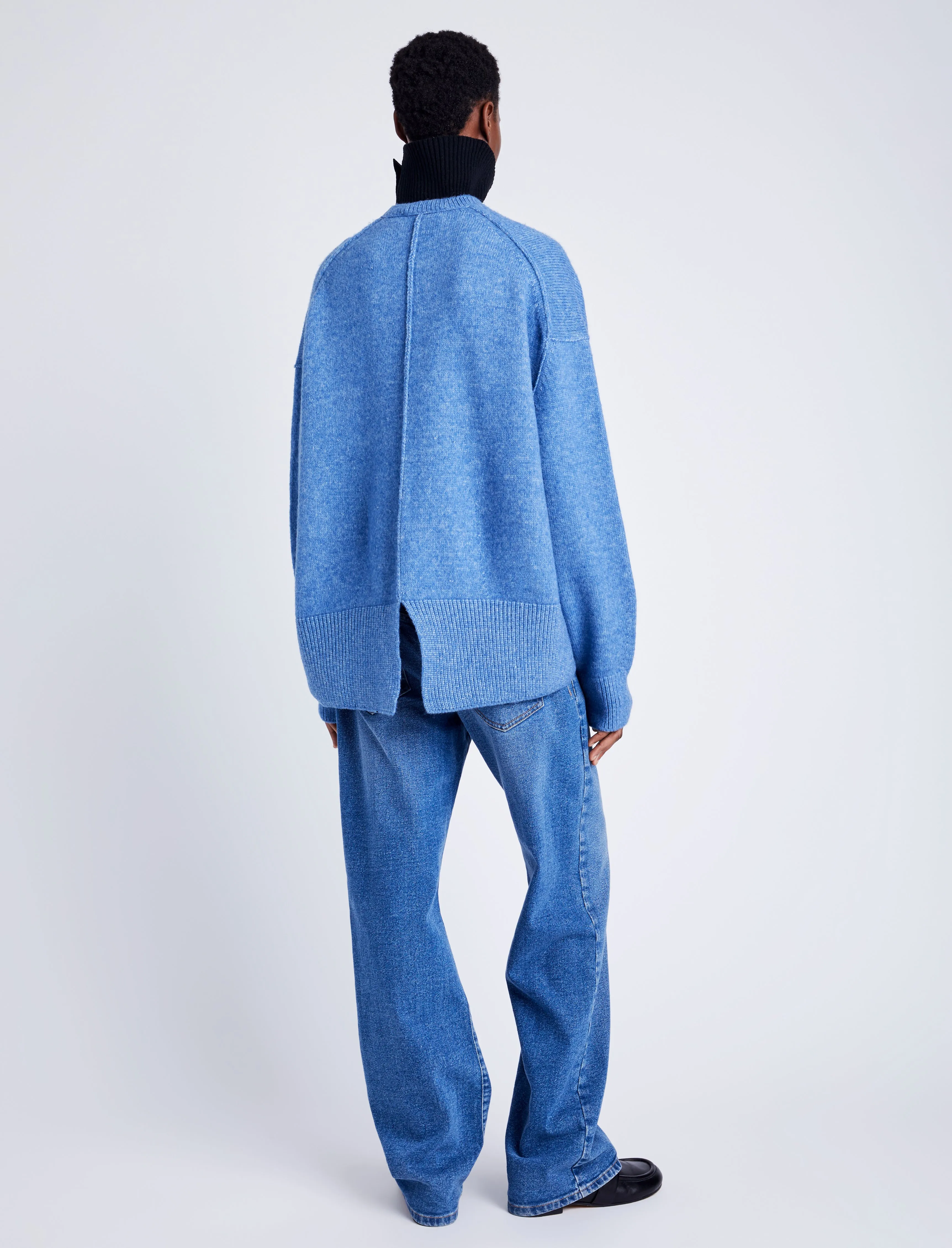 Kellen Knit Sweater in Wool Blend sold by Proenza Schouler product image thumbnail 5