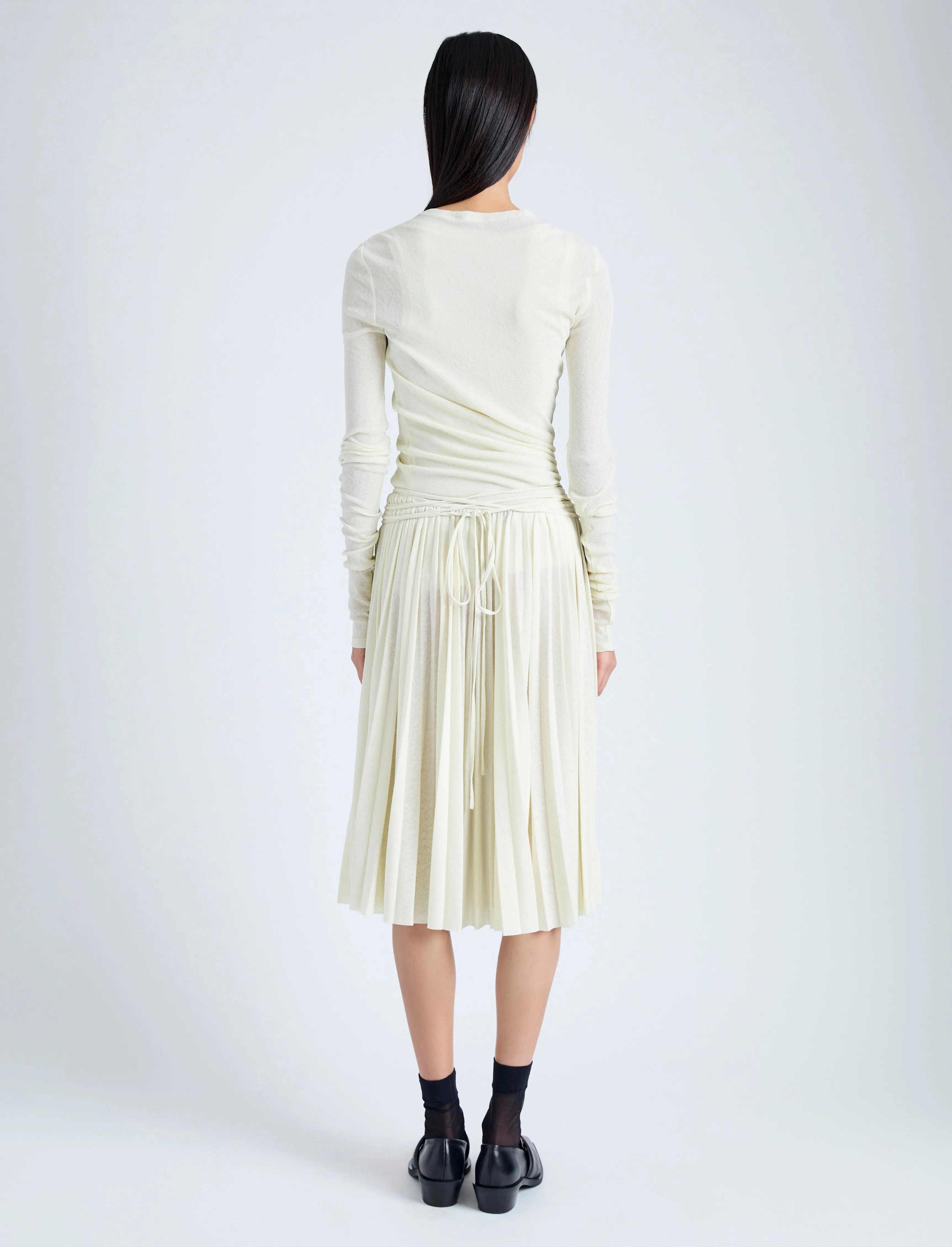 Margo Skirt in Gauzy Jersey sold by Proenza Schouler product image thumbnail 4