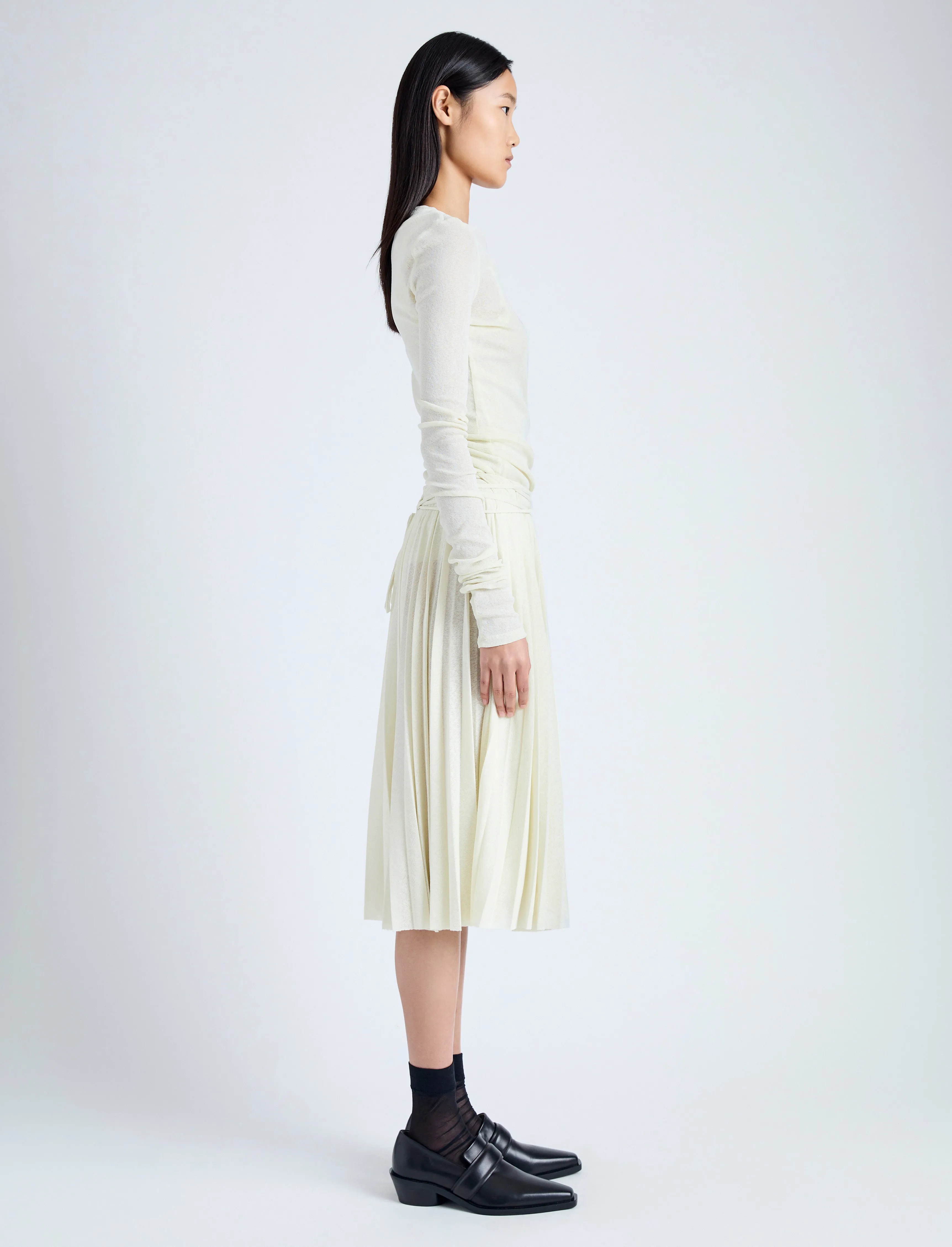 Margo Skirt in Gauzy Jersey sold by Proenza Schouler product image thumbnail 3