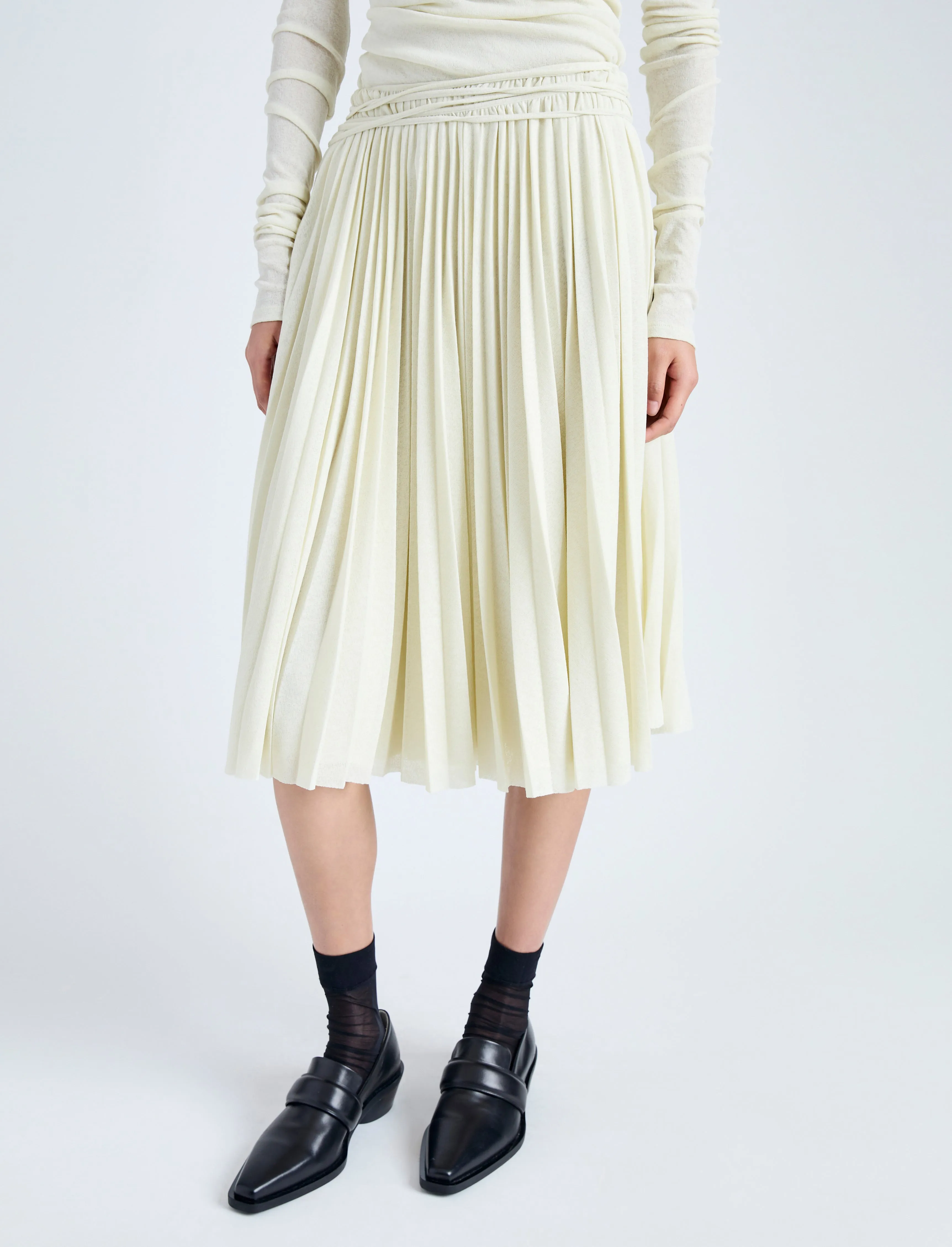 Margo Skirt in Gauzy Jersey sold by Proenza Schouler product image thumbnail 5
