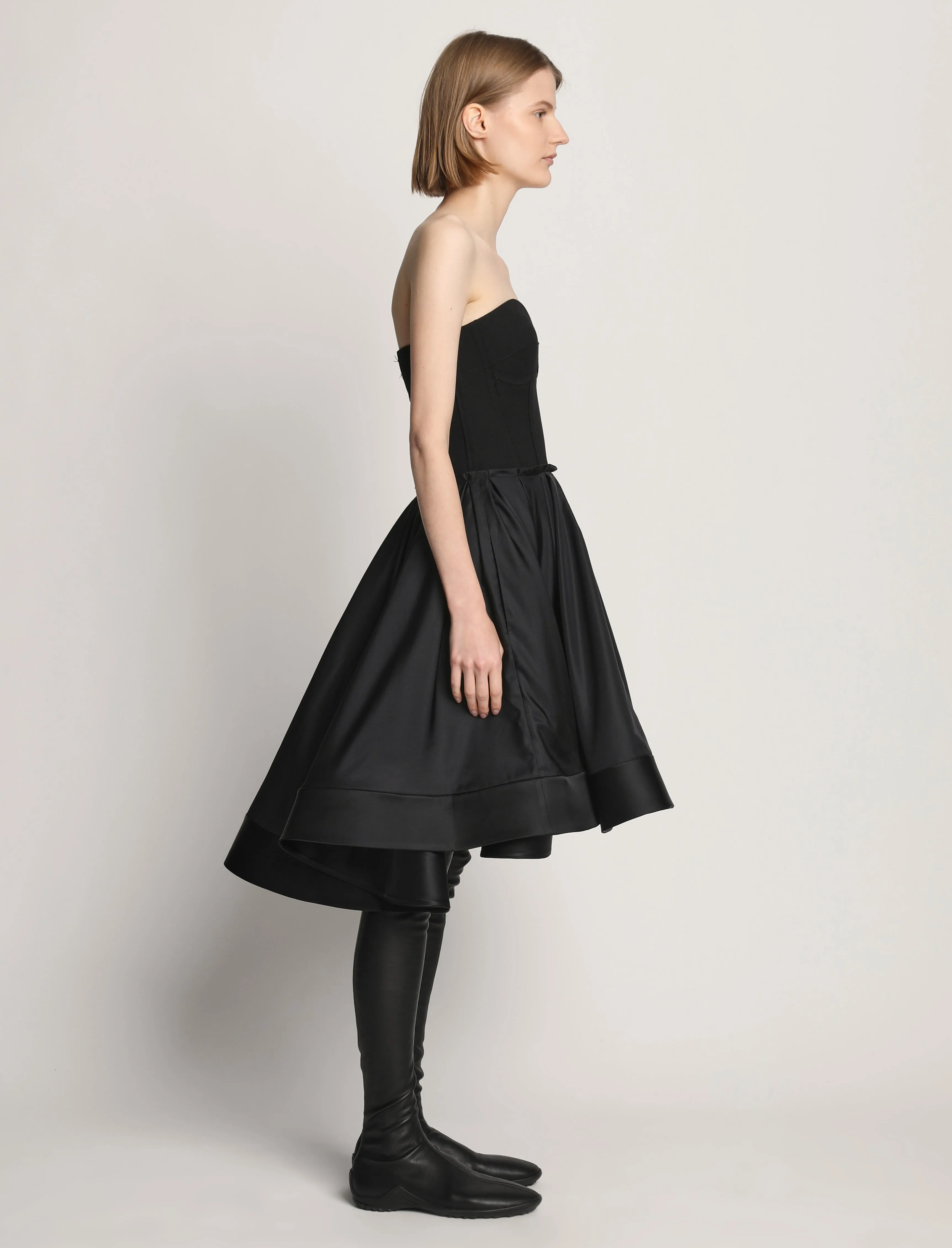 Silk Nylon Taffeta Bustier Dress sold by Proenza Schouler product image thumbnail 3