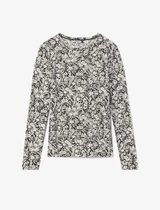 Printed Floral T-Shirt sold by Proenza Schouler