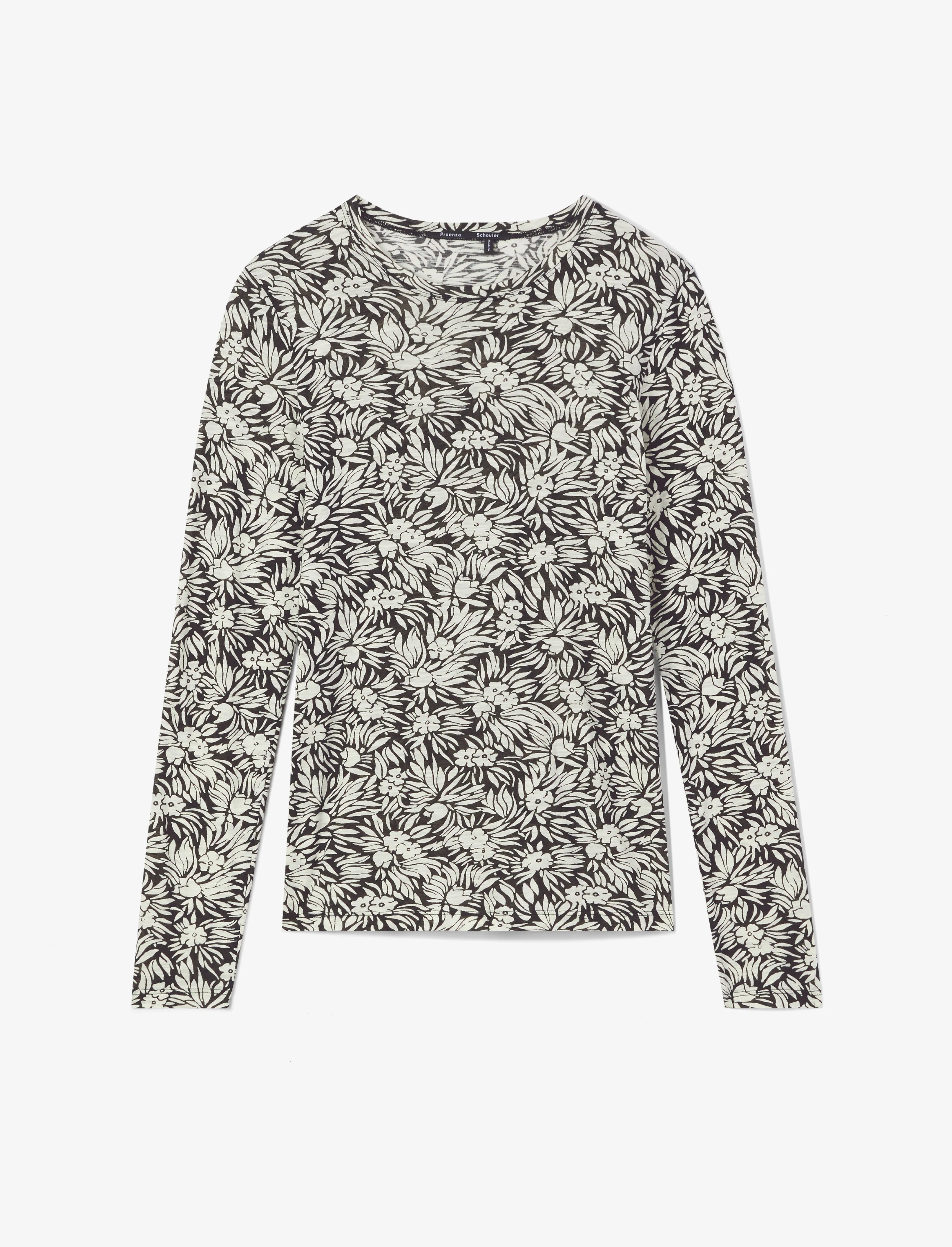 Printed Floral T-Shirt sold by Proenza Schouler