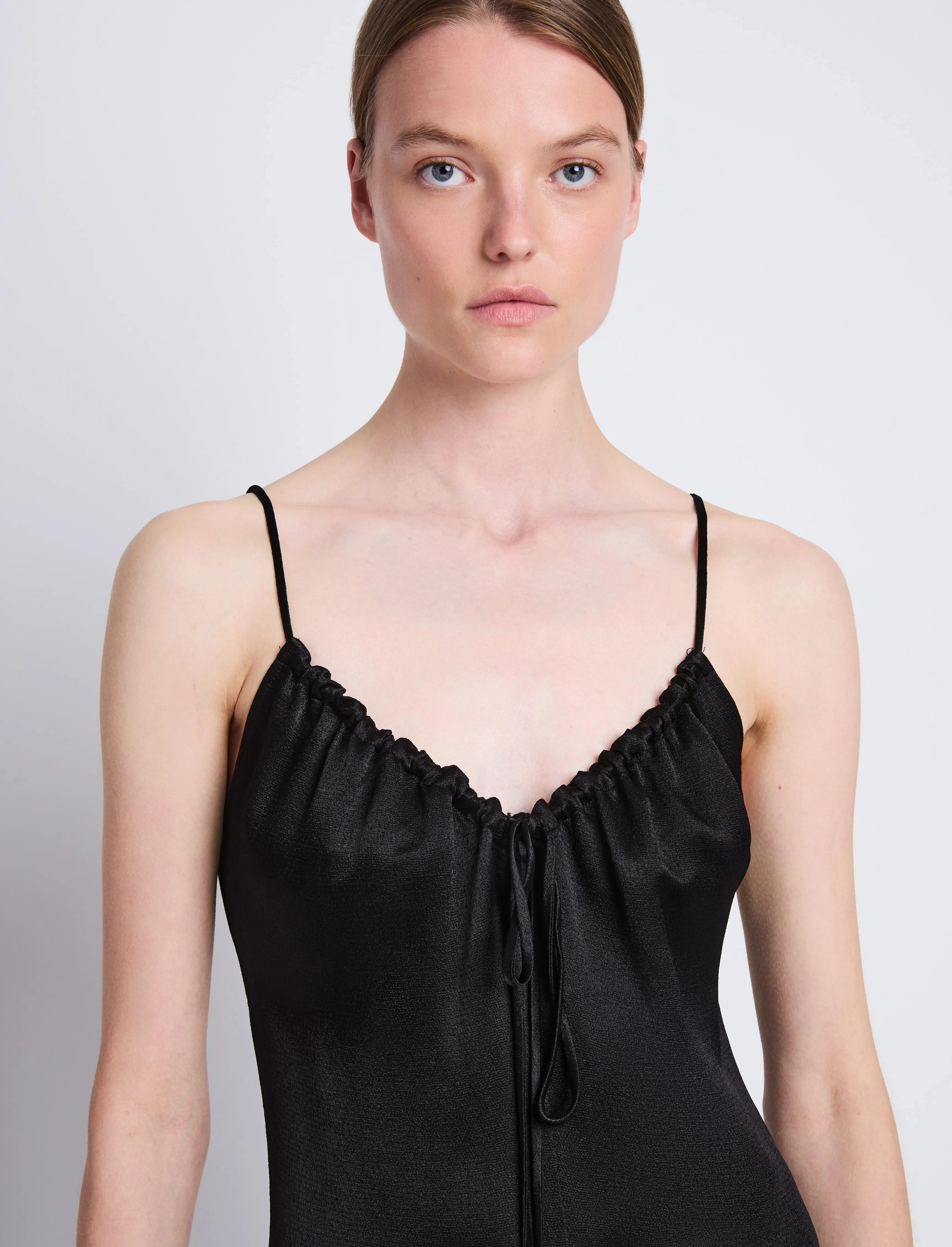 Harper Backless Dress in Viscose Dobby sold by Proenza Schouler product image thumbnail 5