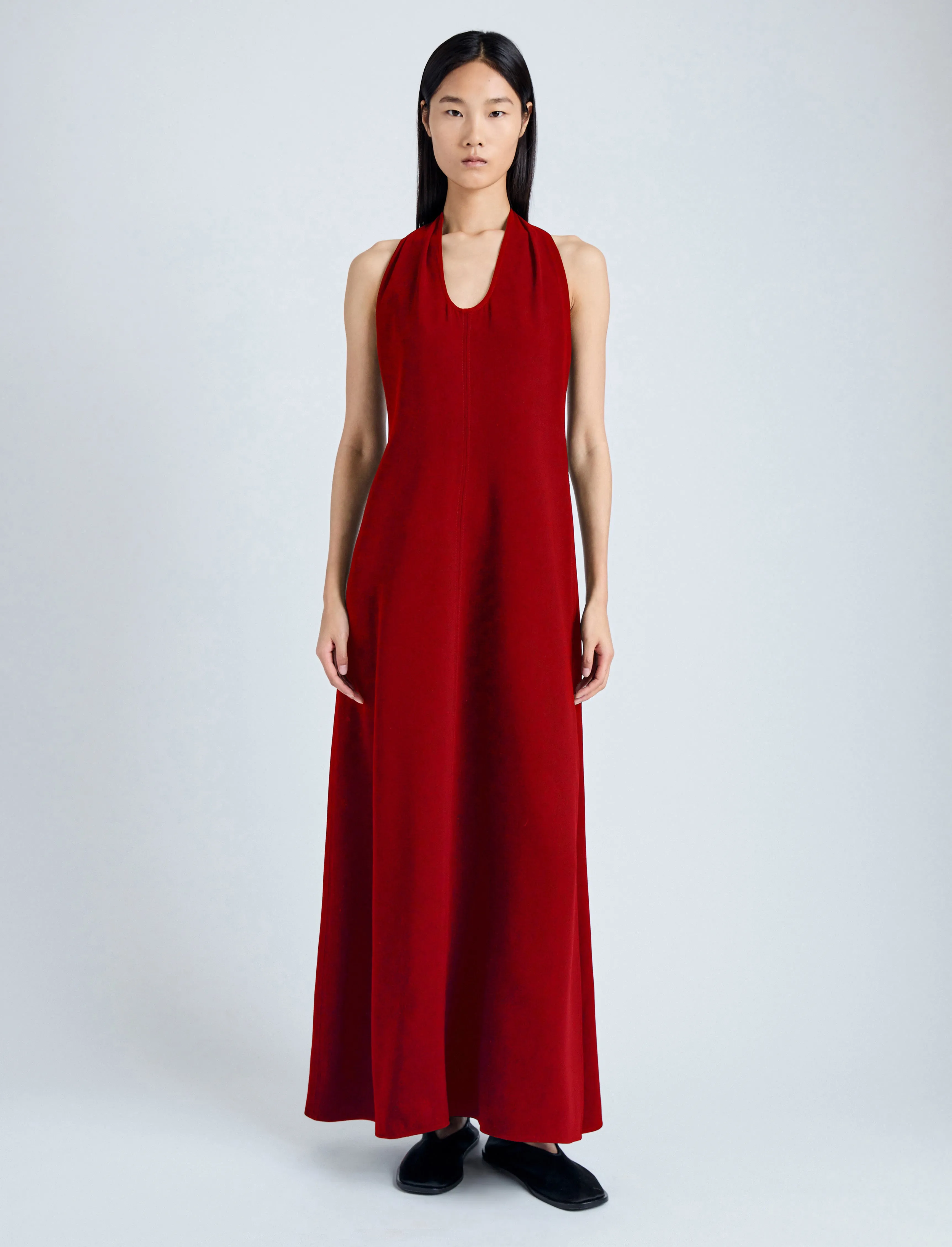 Ember Dress in Light Matte Double Crepe sold by Proenza Schouler product image thumbnail 2