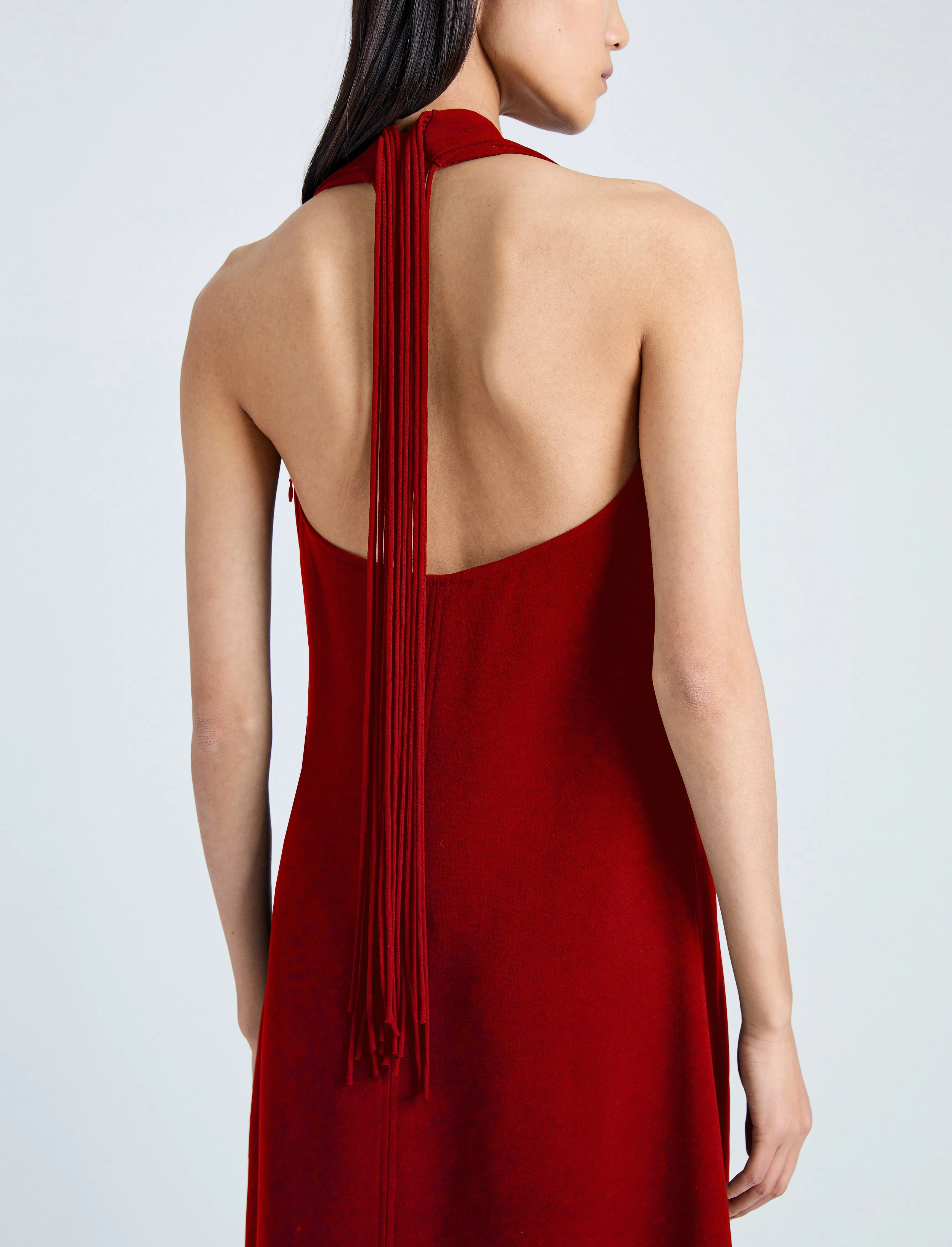 Ember Dress in Light Matte Double Crepe sold by Proenza Schouler product image thumbnail 5