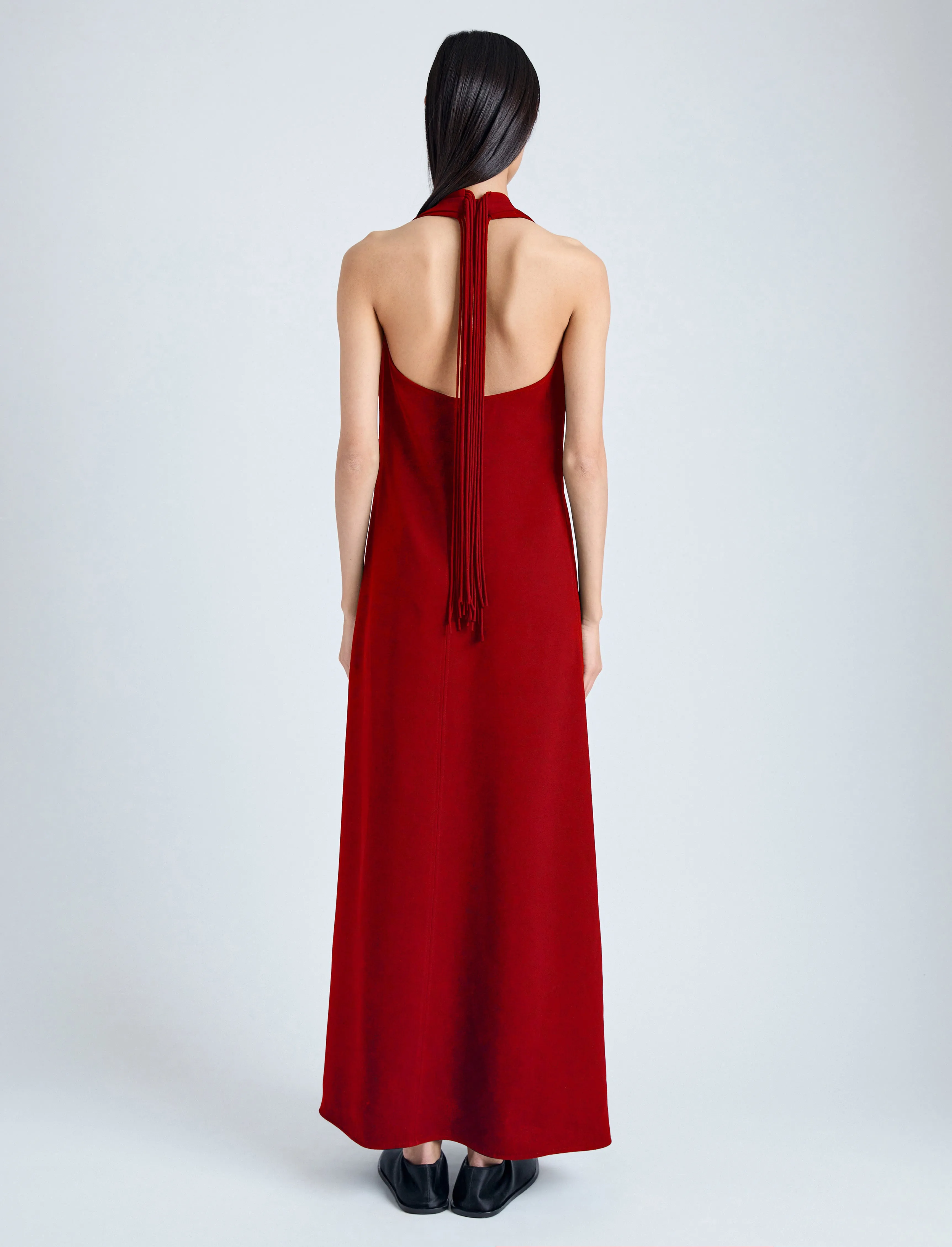 Ember Dress in Light Matte Double Crepe sold by Proenza Schouler product image thumbnail 4