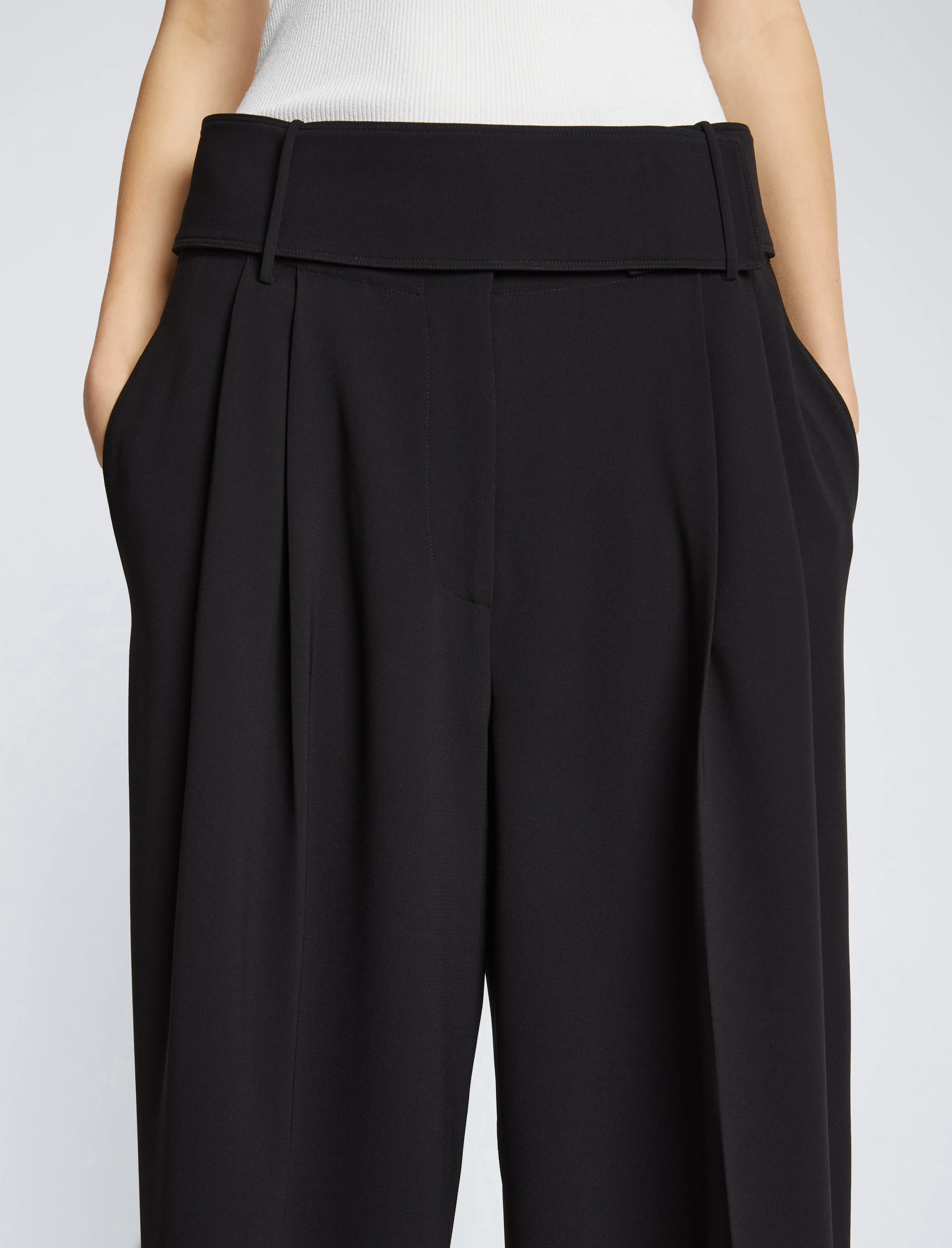 Matte Viscose Crepe Pants sold by Proenza Schouler product image thumbnail 5