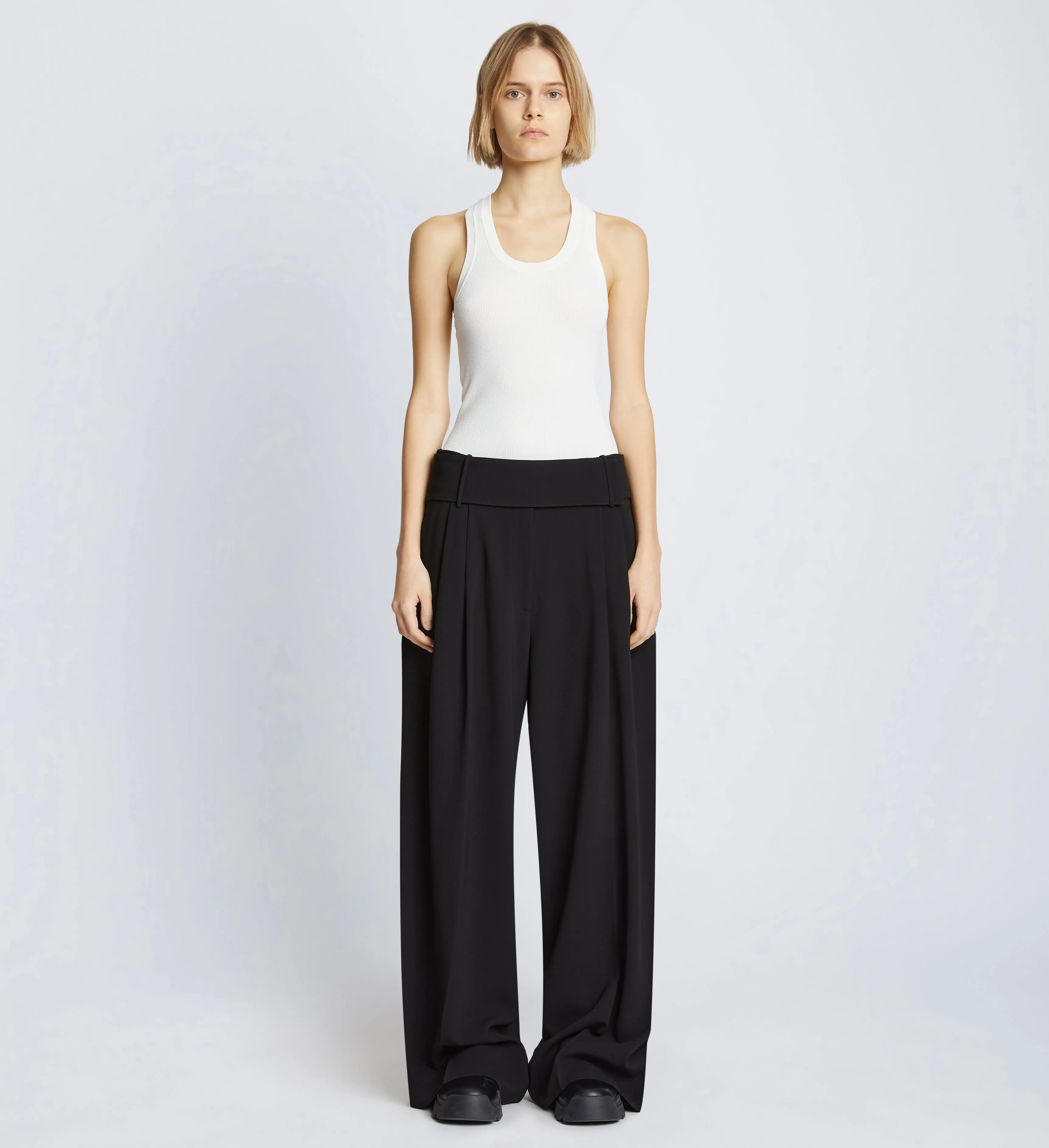 Matte Viscose Crepe Pants sold by Proenza Schouler product image thumbnail 2