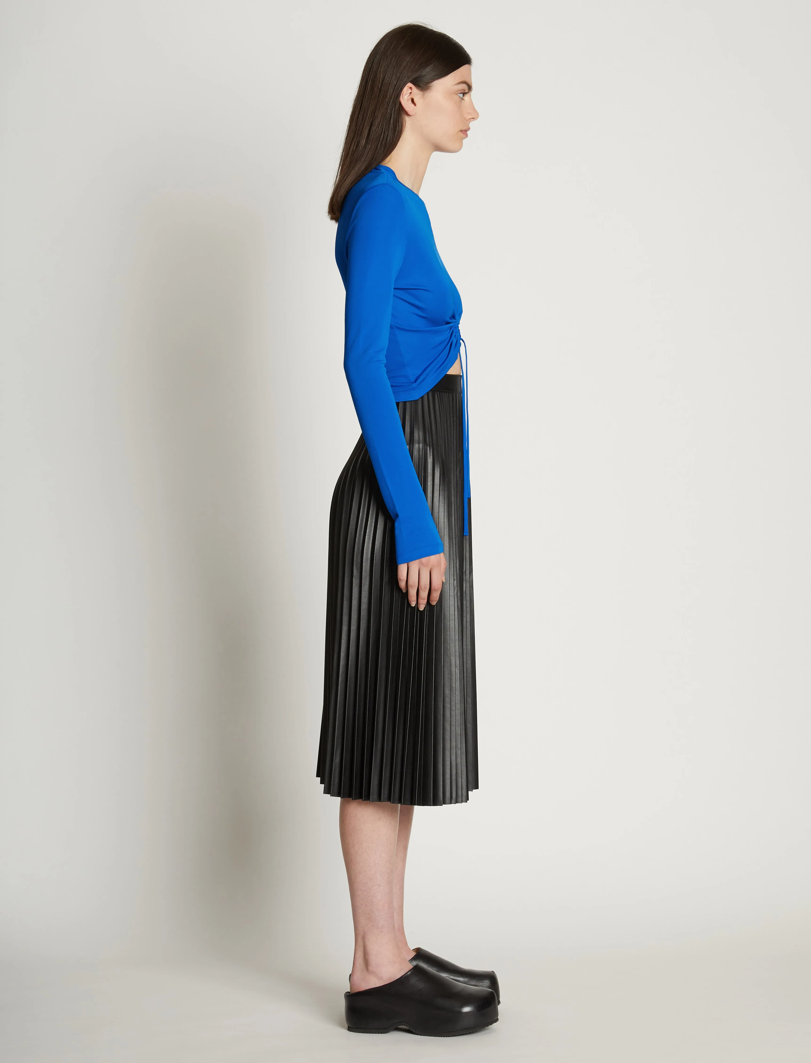 Matte Crepe Drawstring Top sold by Proenza Schouler product image thumbnail 4