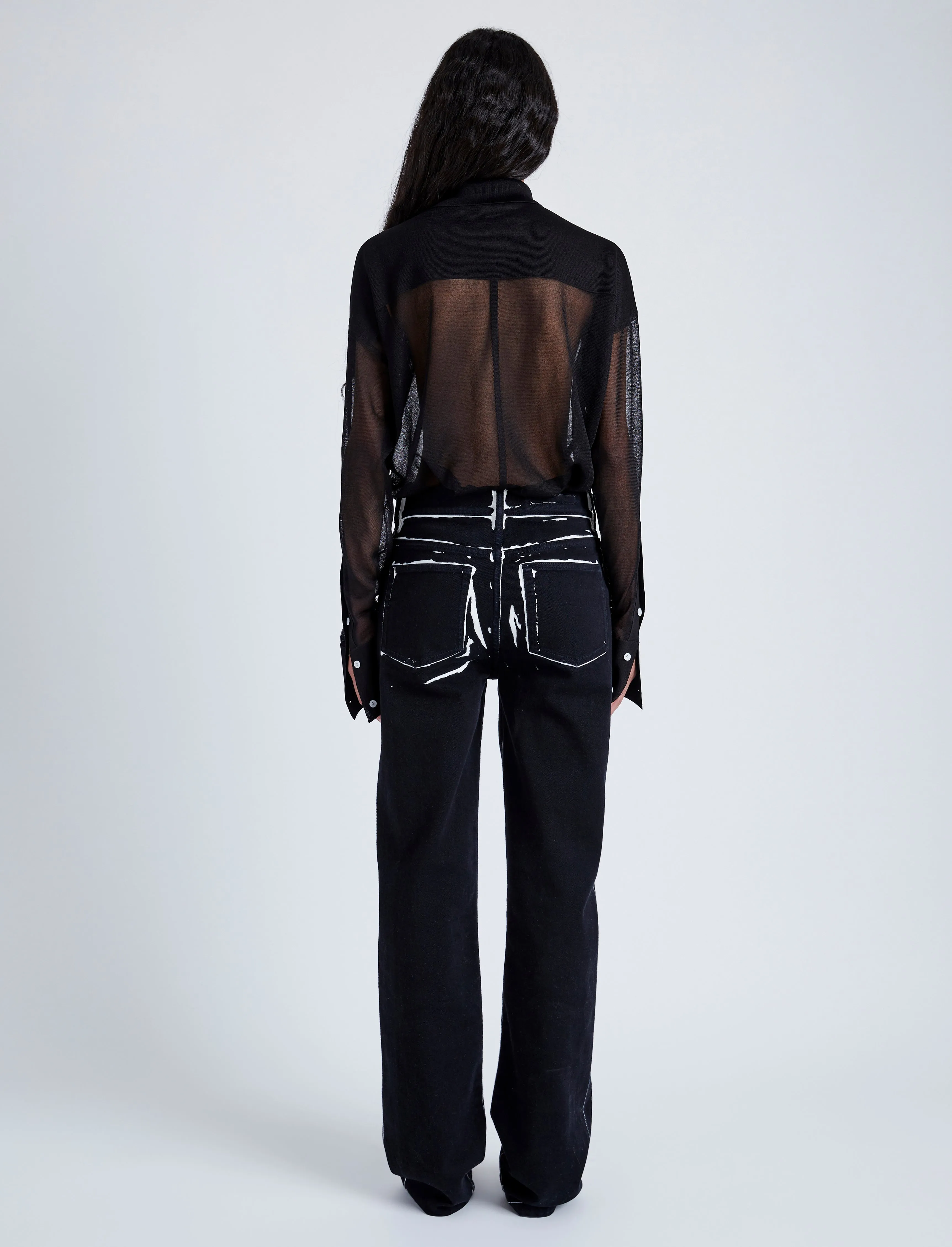 Smithson Top in Organza Knit sold by Proenza Schouler product image thumbnail 5