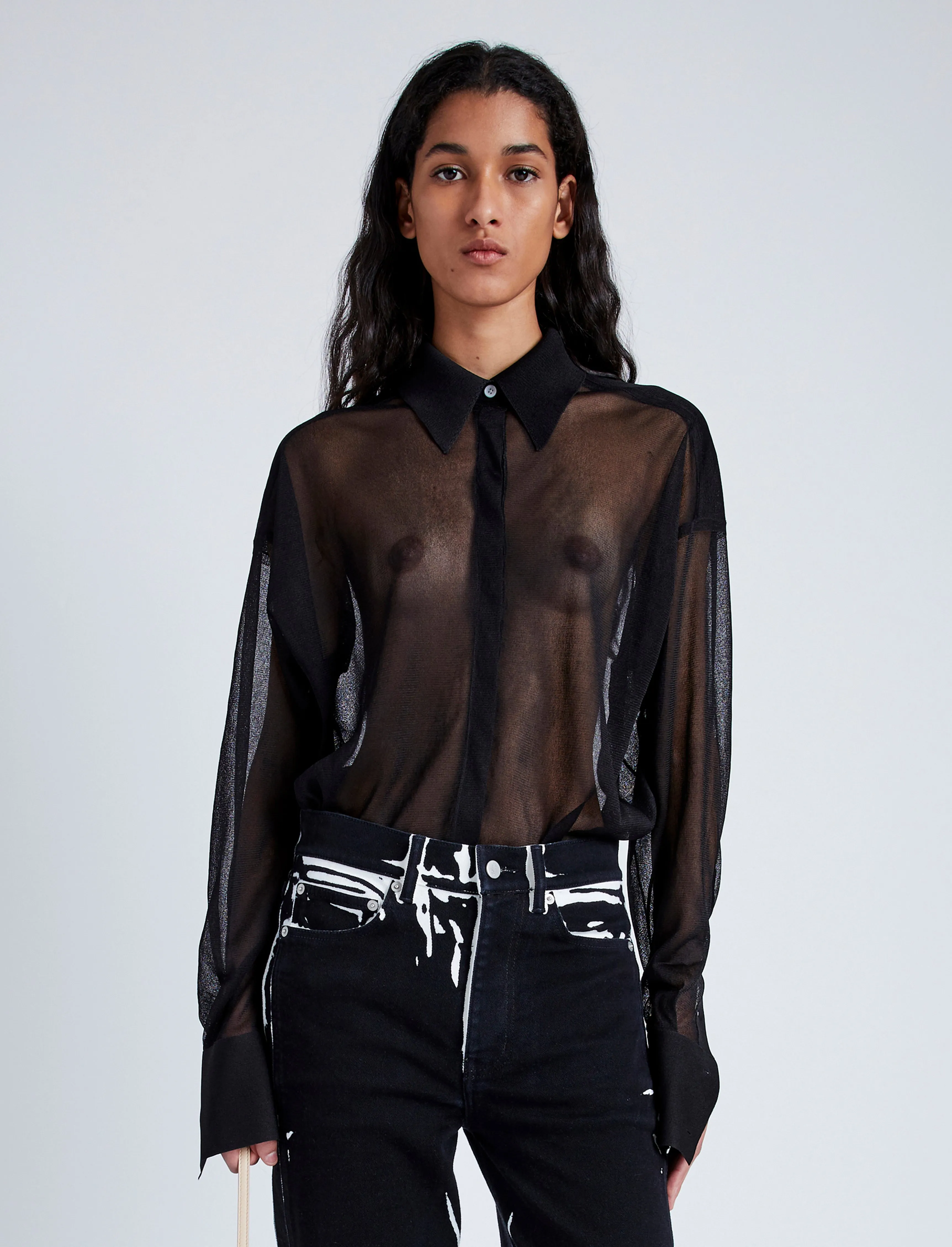 Smithson Top in Organza Knit sold by Proenza Schouler product image thumbnail 2