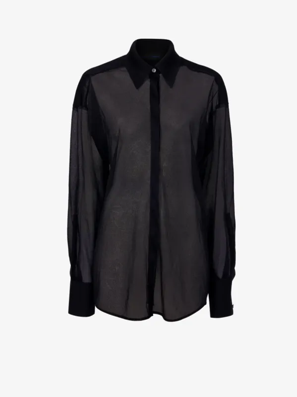 Smithson Top in Organza Knit sold by Proenza Schouler