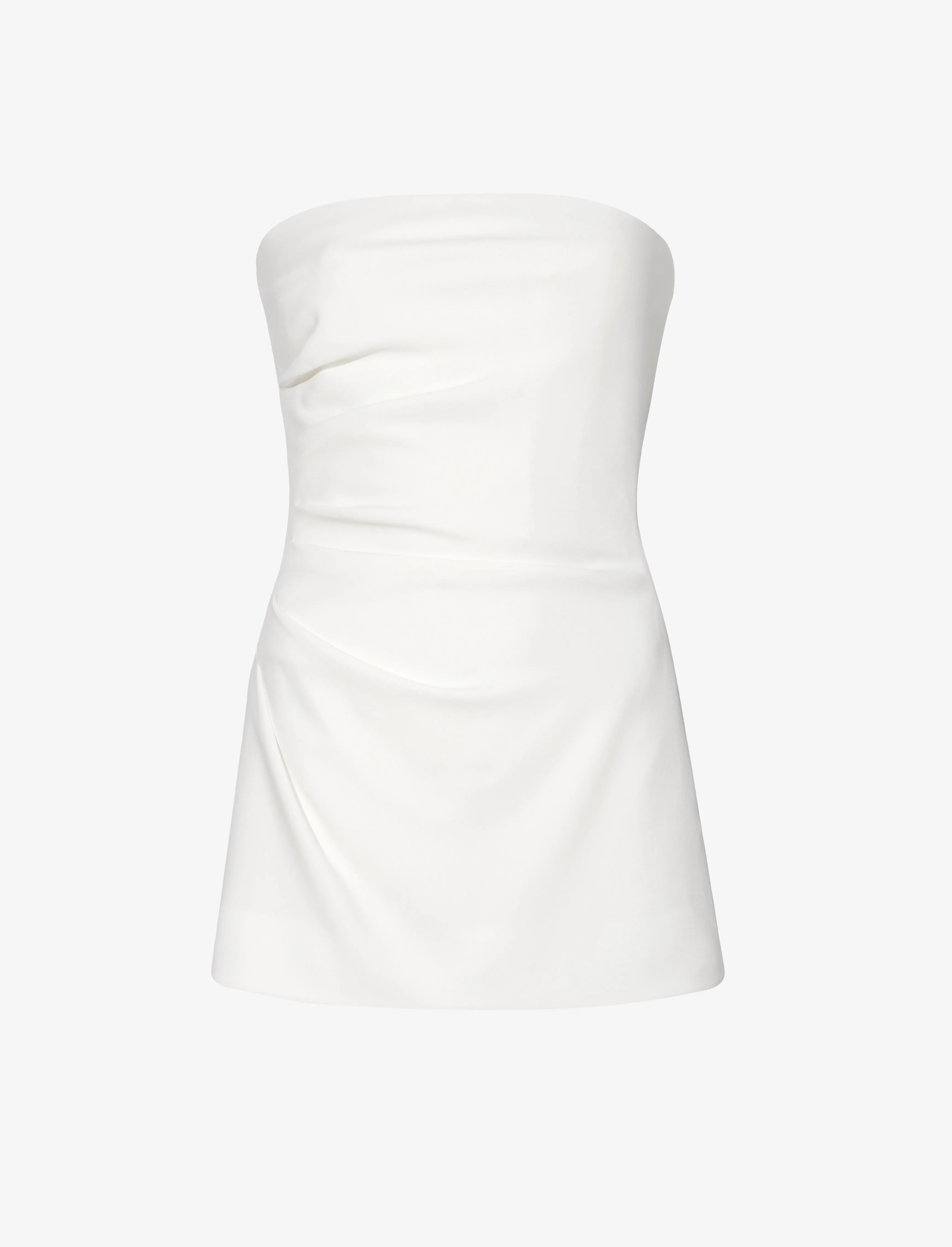 Bobbi Strapless Top in Matte Double Crepe sold by Proenza Schouler