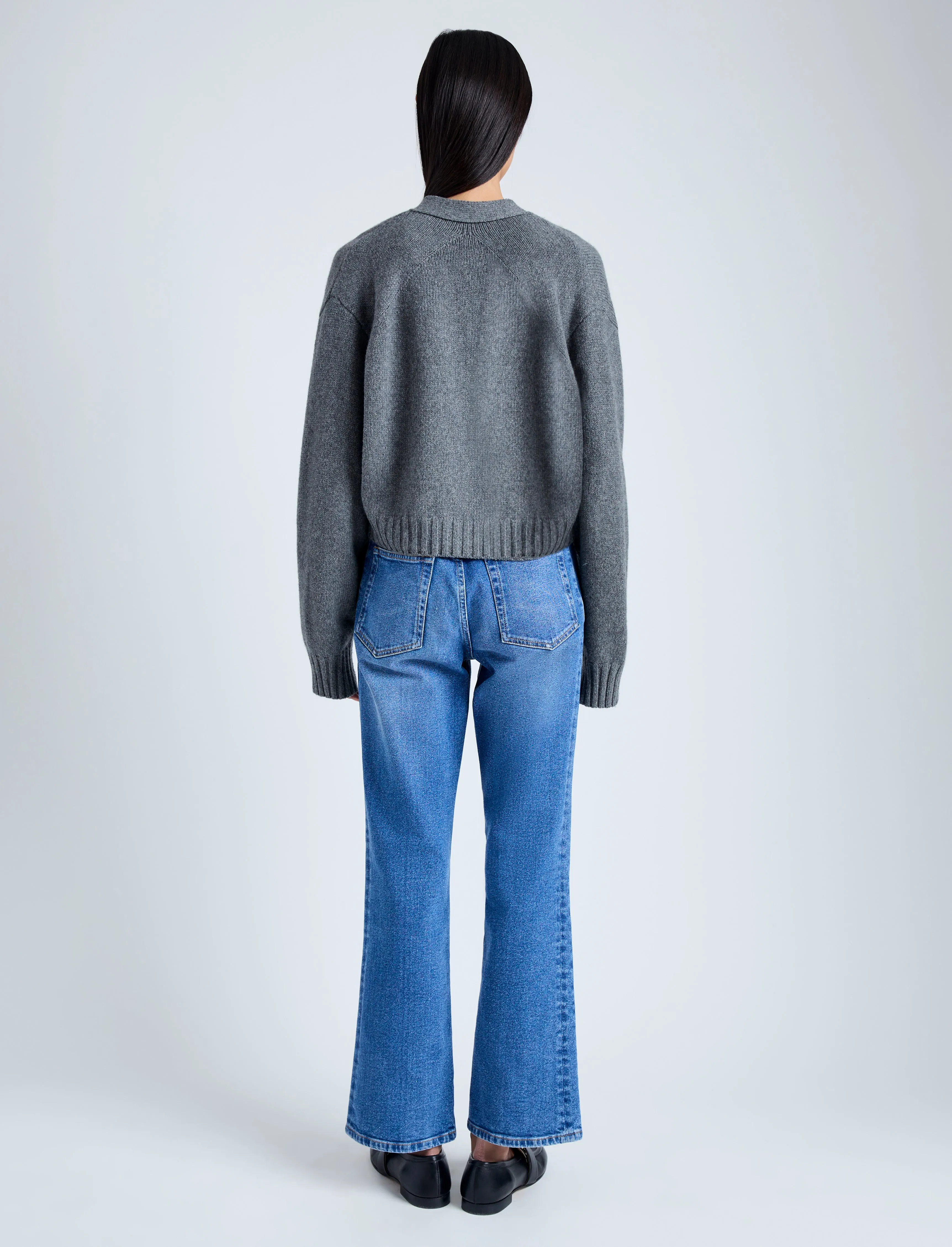 Sofia Cardigan in Eco Cashmere sold by Proenza Schouler product image thumbnail 5