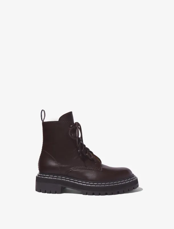 Lug Sole Combat Boots sold by Proenza Schouler
