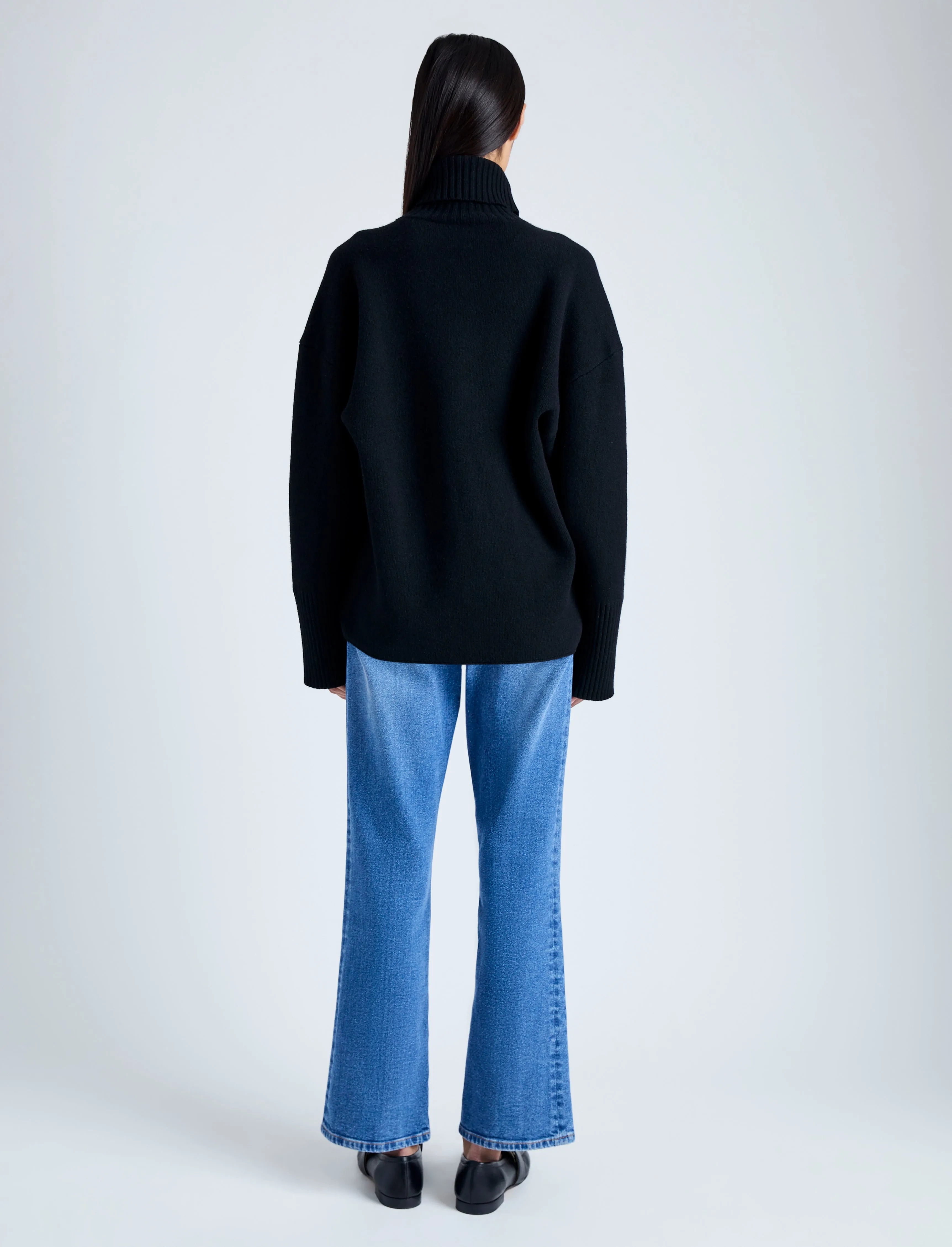 Sandra Turtleneck in Eco Doubleface Cashmere sold by Proenza Schouler product image thumbnail 5