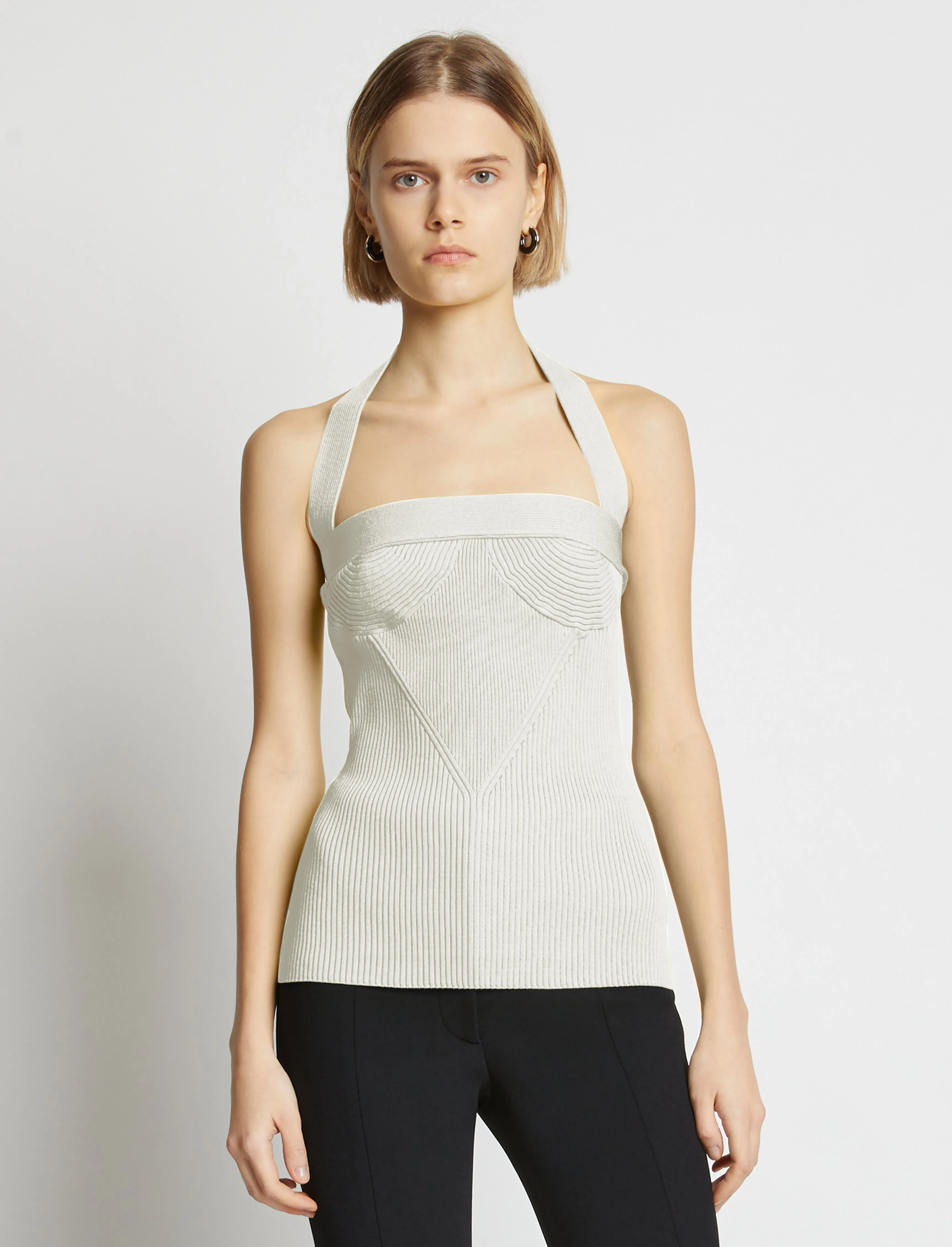 Viscose Knit Halter Top sold by Proenza Schouler product image thumbnail 2