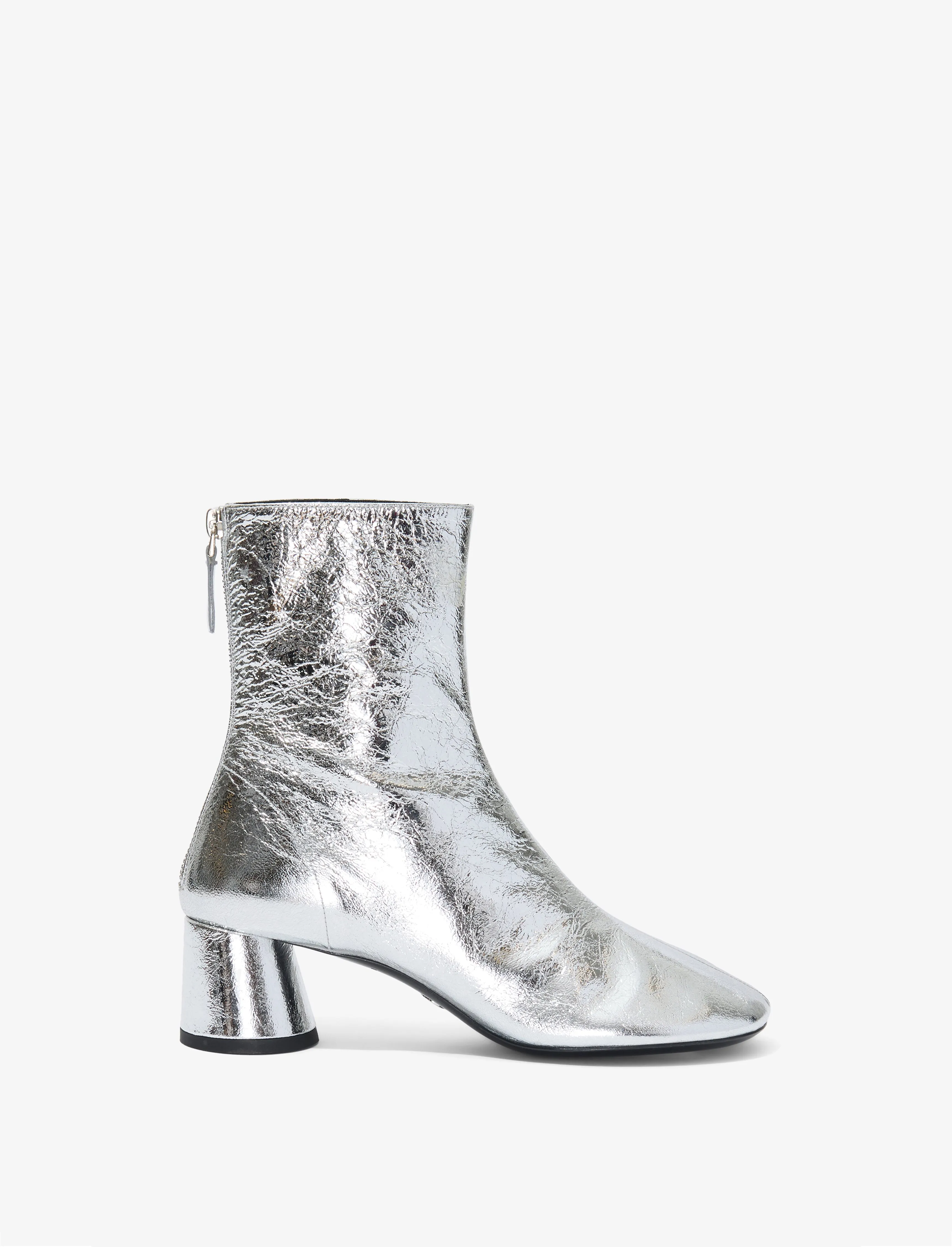 Glove Boots in Crinkled Metallic sold by Proenza Schouler