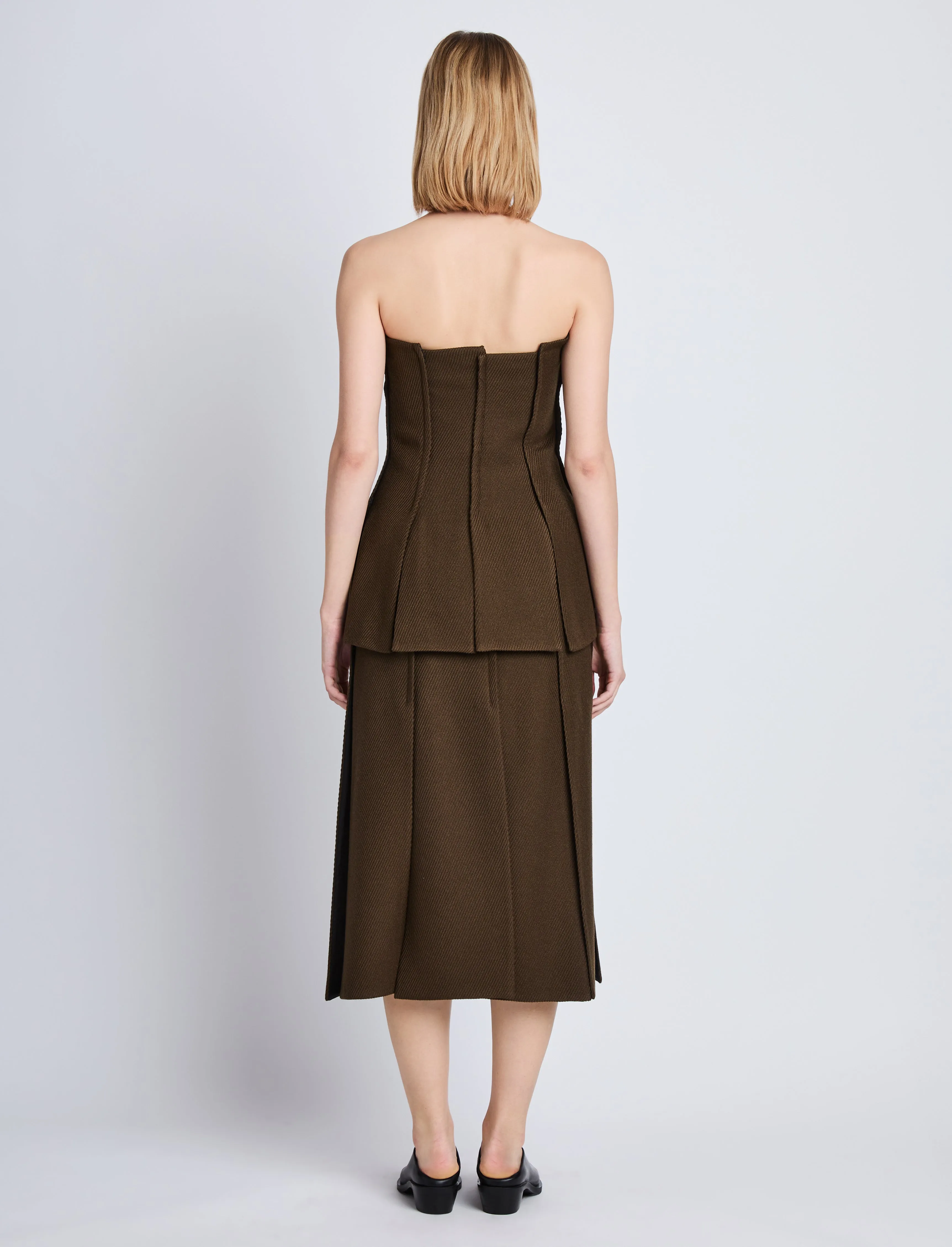 Diane Skirt in Wool Twill sold by Proenza Schouler product image thumbnail 4