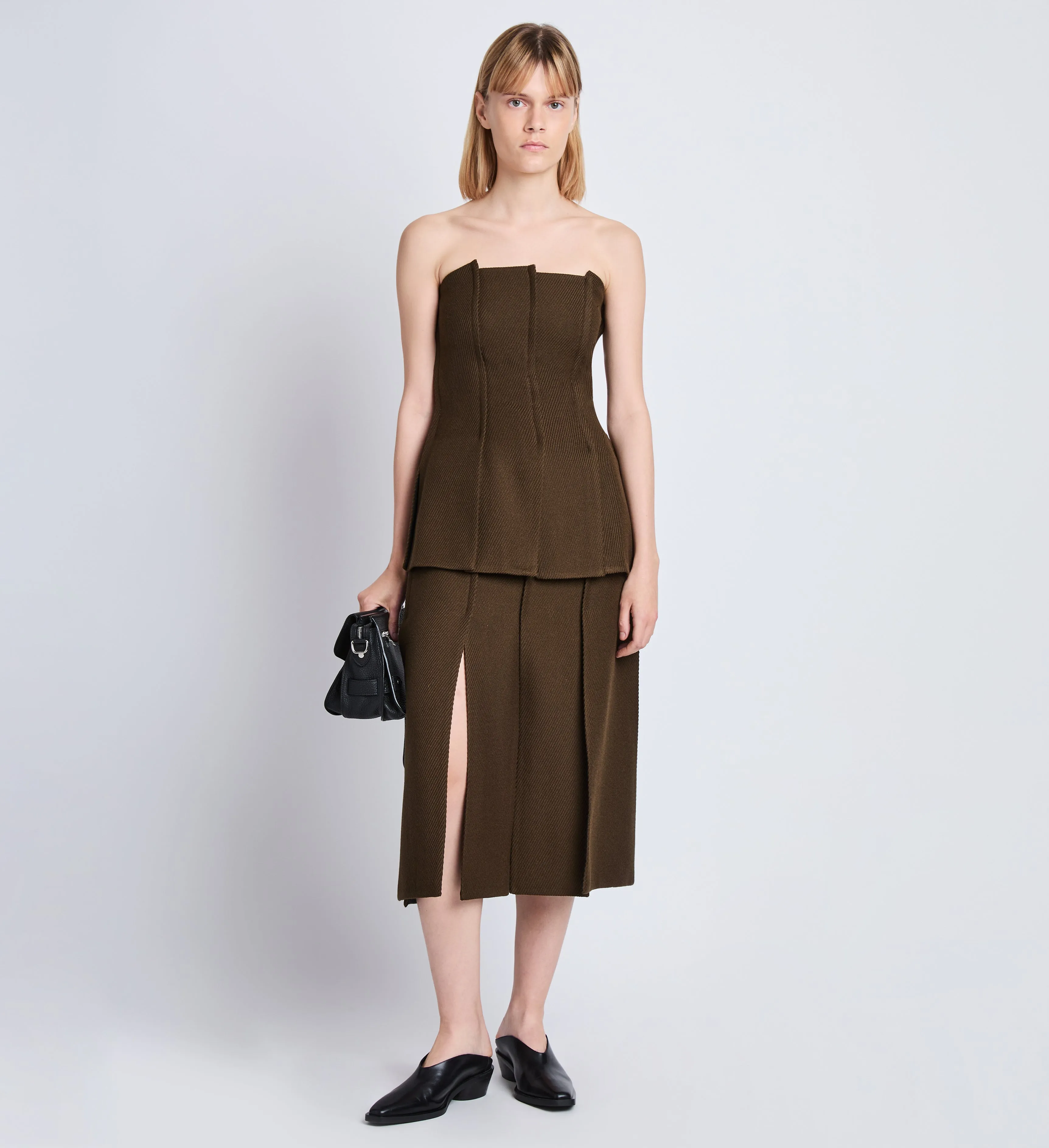 Diane Skirt in Wool Twill sold by Proenza Schouler product image thumbnail 2