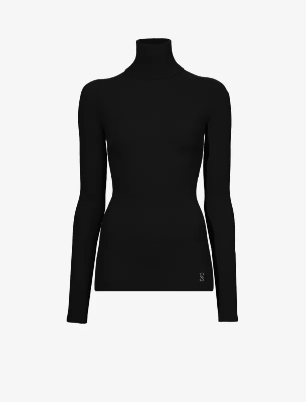 Fox Top In Matte Viscose Rib made by Proenza Schouler