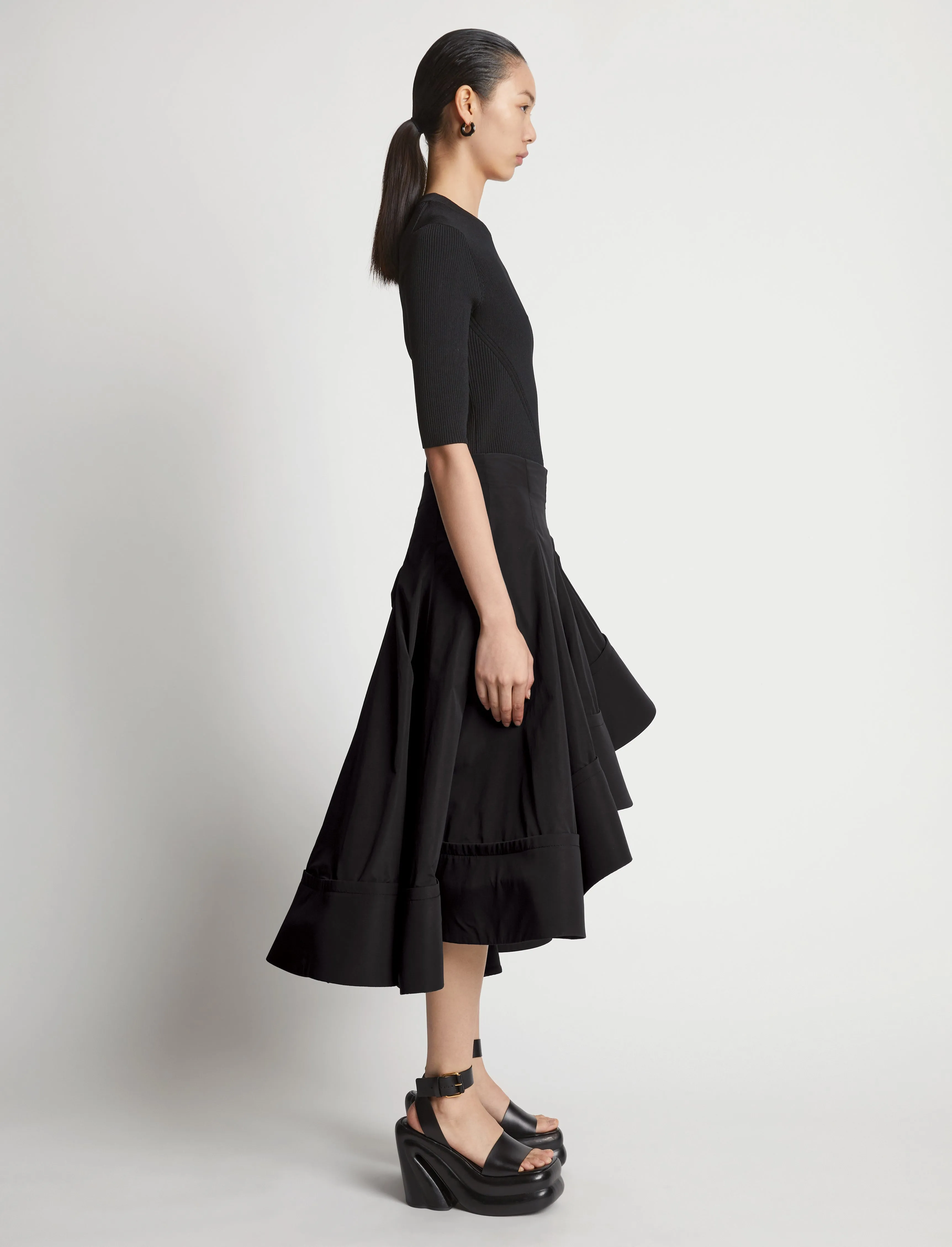 Technical Nylon Wrap Skirt sold by Proenza Schouler product image thumbnail 3