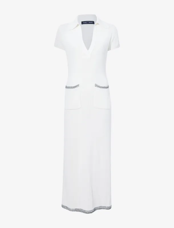 Auden Dress in Textured Knit made by Proenza Schouler