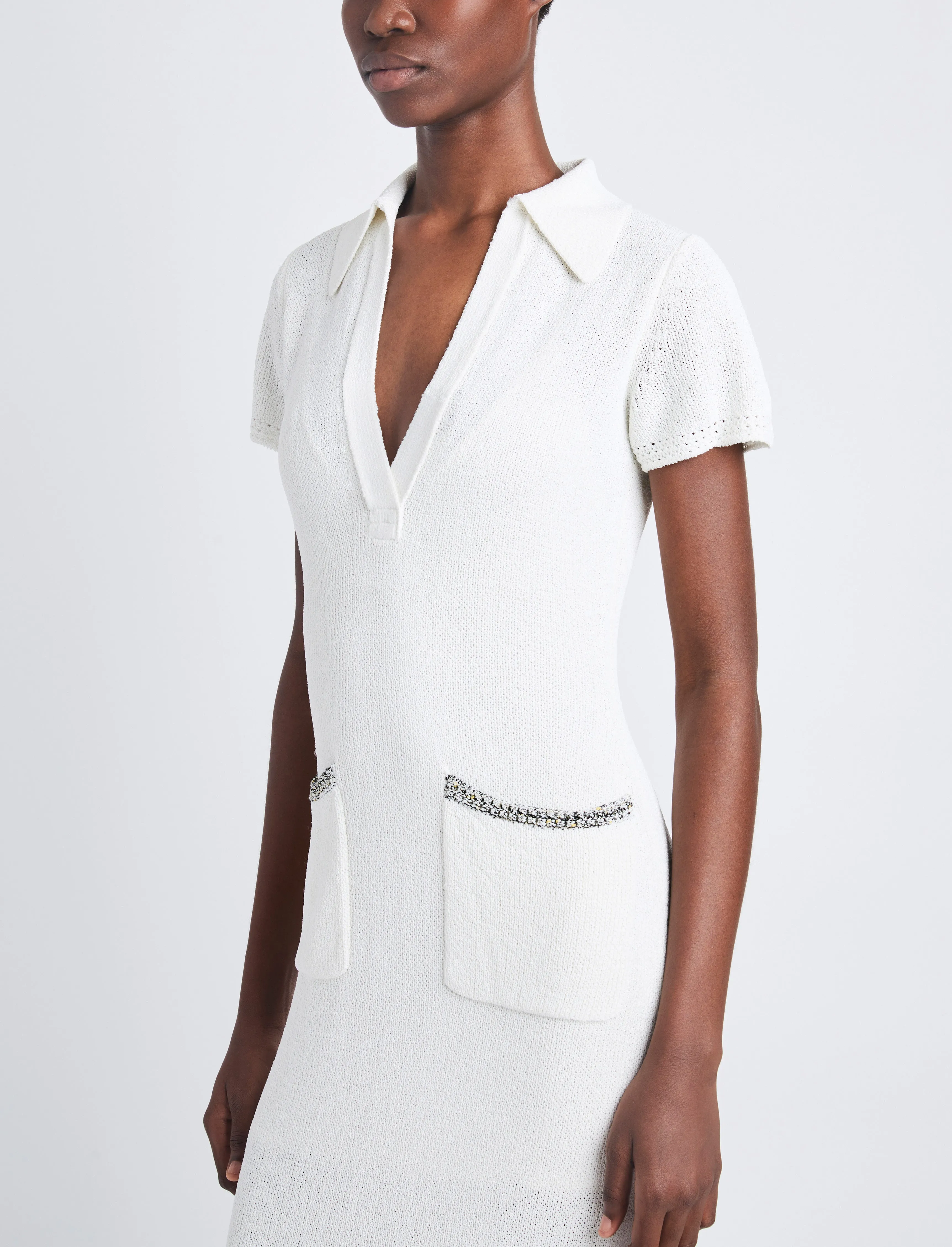 Auden Dress in Textured Knit sold by Proenza Schouler product image thumbnail 5