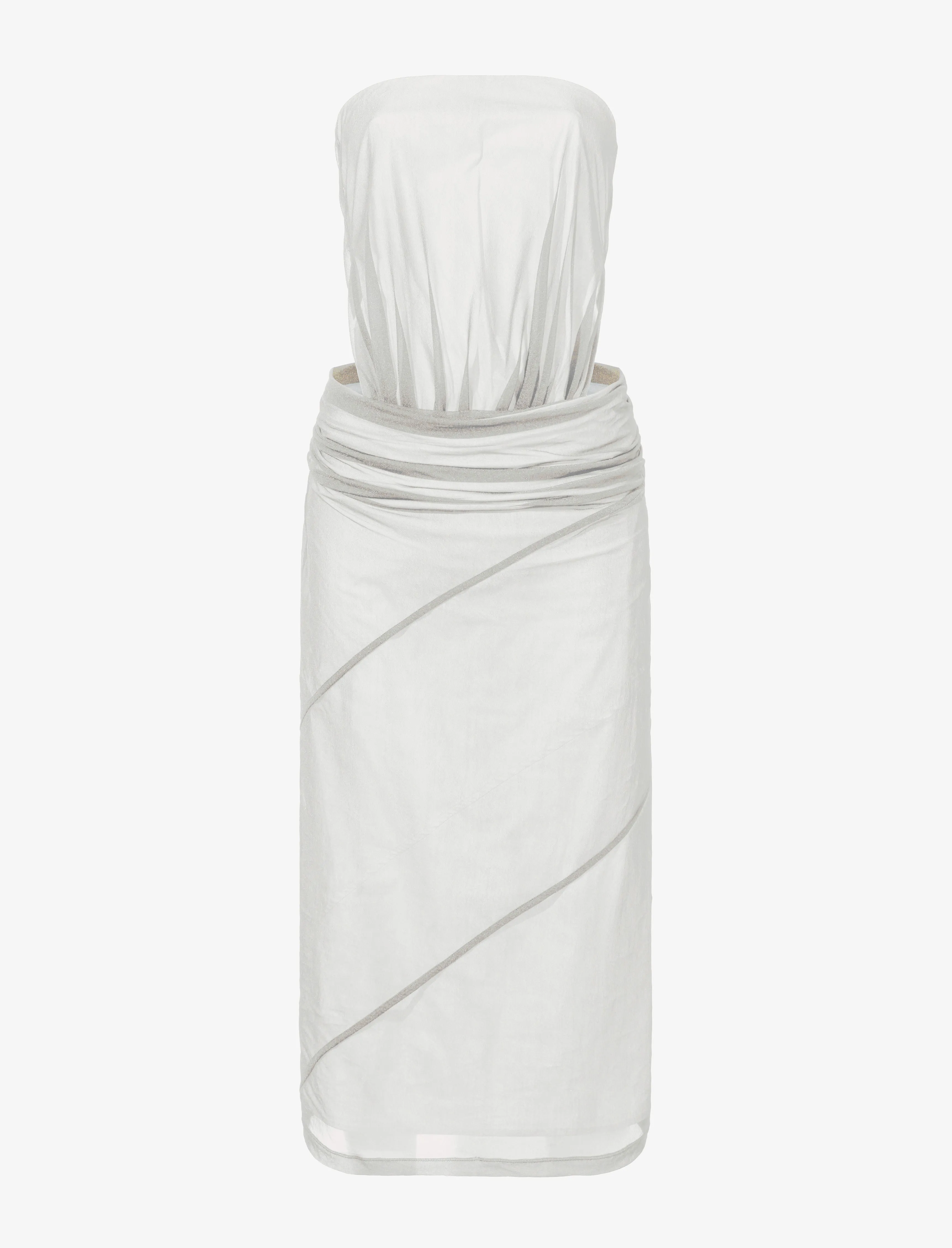 Gwen Strapless Dress in Silk Nylon sold by Proenza Schouler
