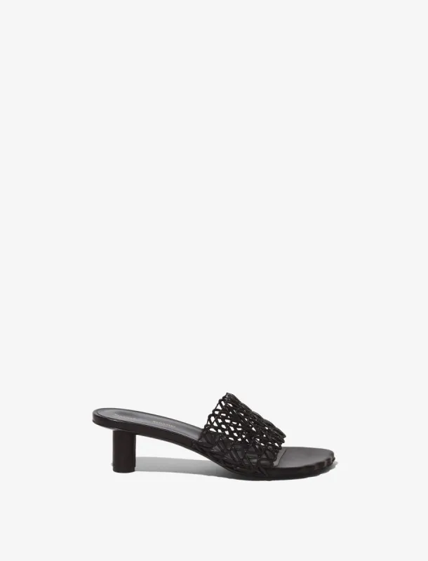 Sculpt Woven Slides - 40mm sold by Proenza Schouler