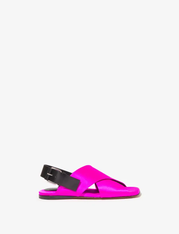 Square Crossover Sandals sold by Proenza Schouler