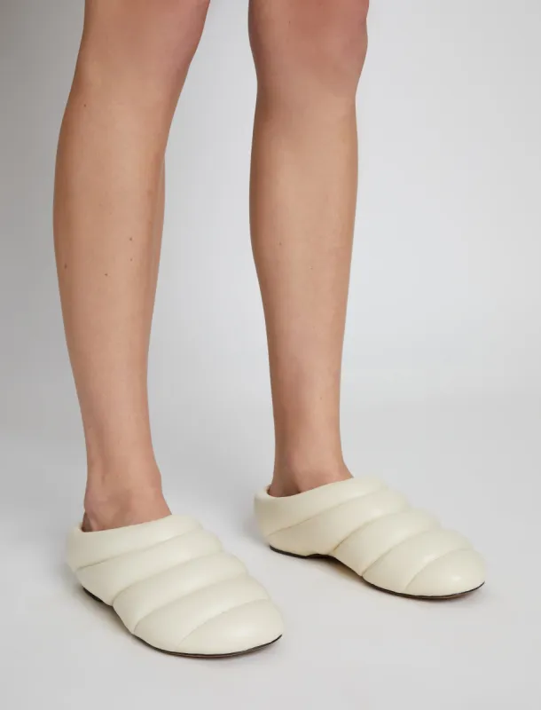 Puffy Rondo Slippers sold by Proenza Schouler