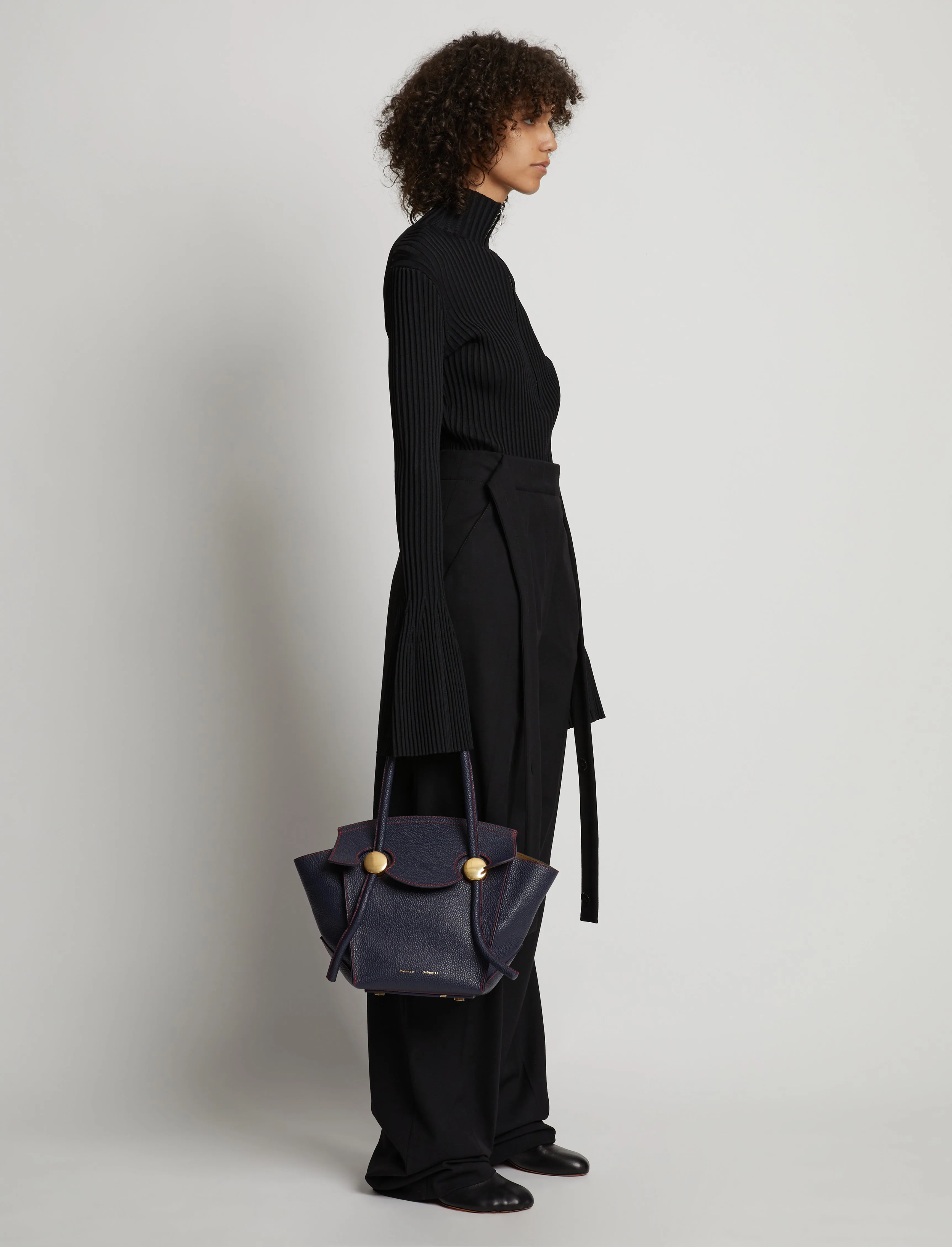 Small Grainy Leather Pipe Bag sold by Proenza Schouler product image thumbnail 2