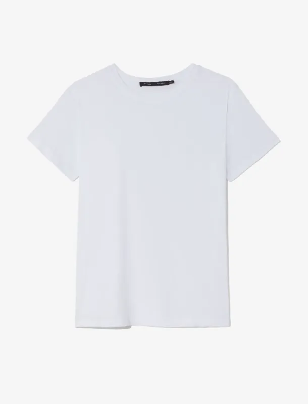 Short Sleeve T-Shirt in Tissue Jersey sold by Proenza Schouler