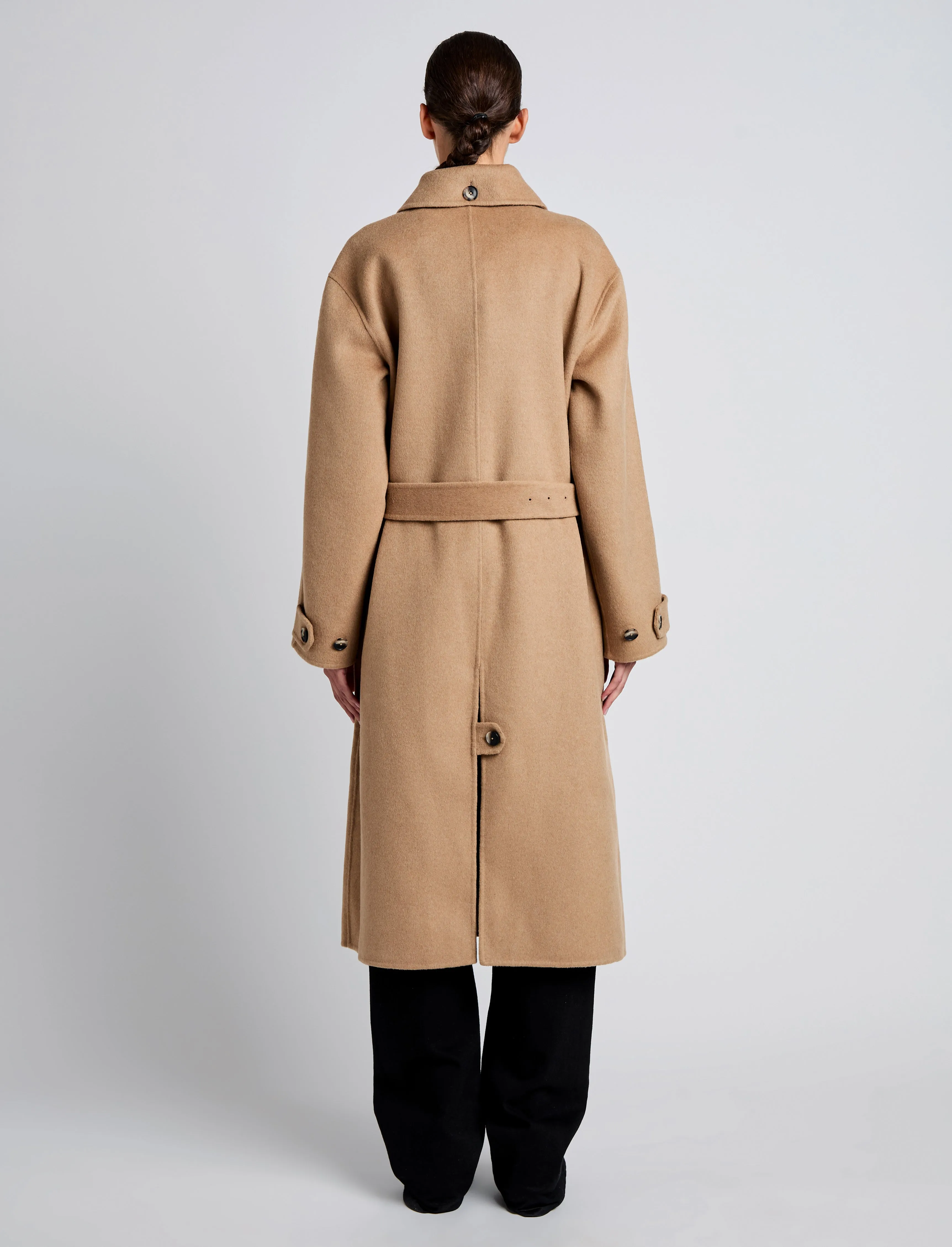 Juliette Coat in Brushed Wool sold by Proenza Schouler product image thumbnail 4
