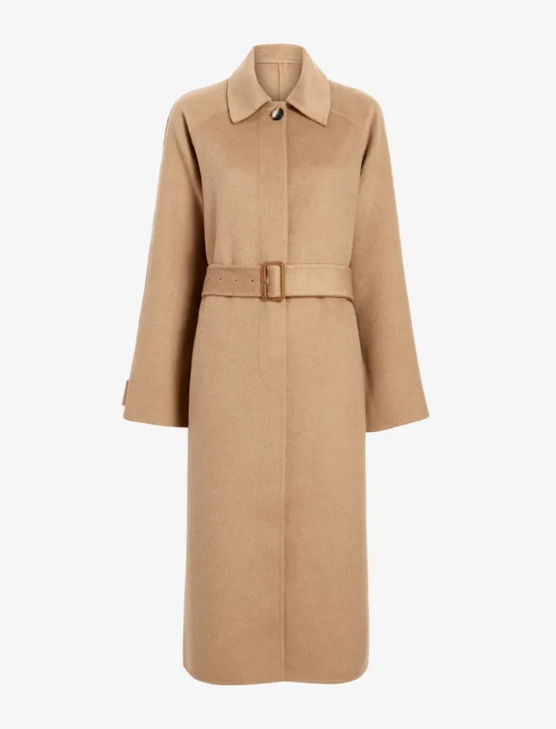 Juliette Coat in Brushed Wool sold by Proenza Schouler