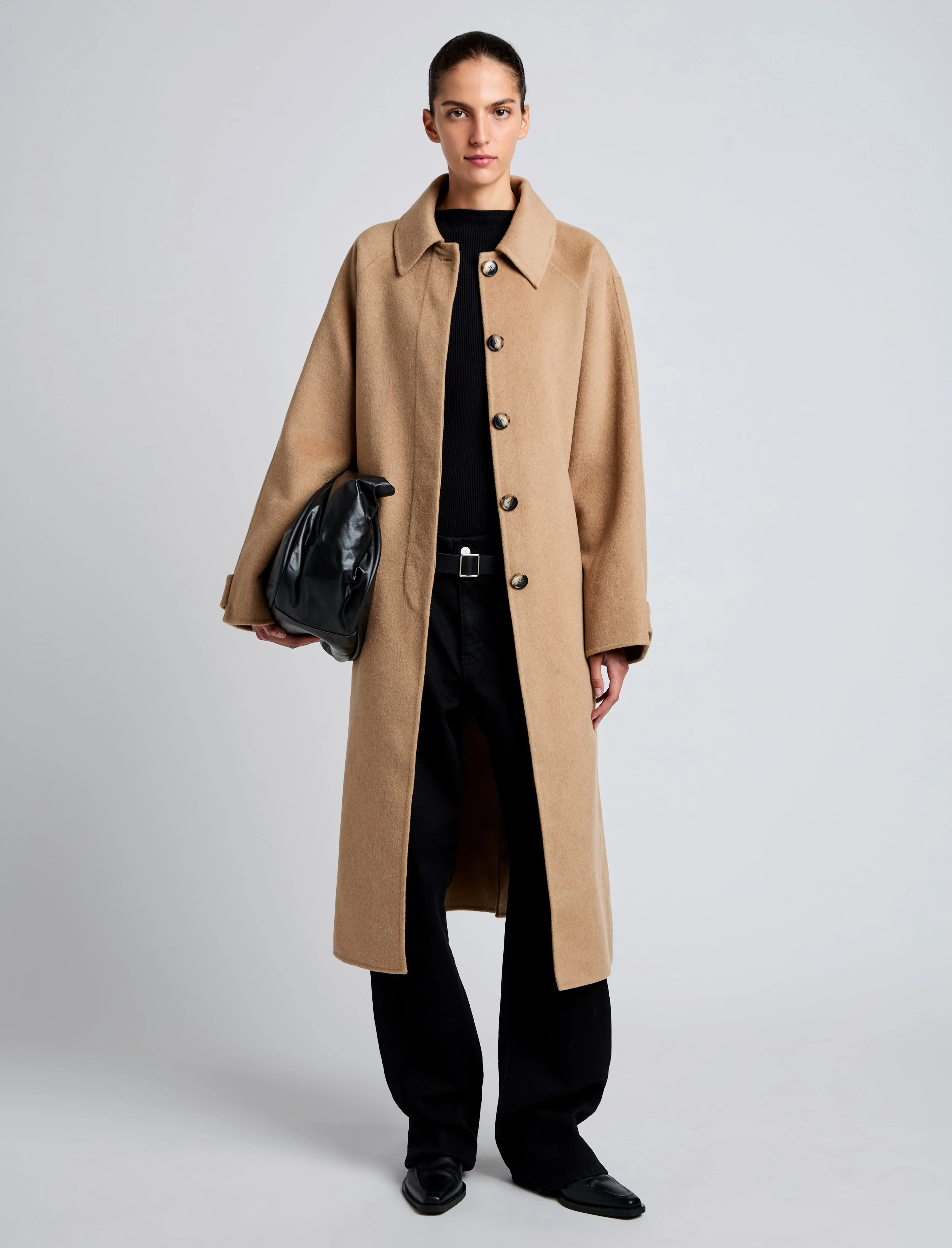 Juliette Coat in Brushed Wool sold by Proenza Schouler product image thumbnail 2